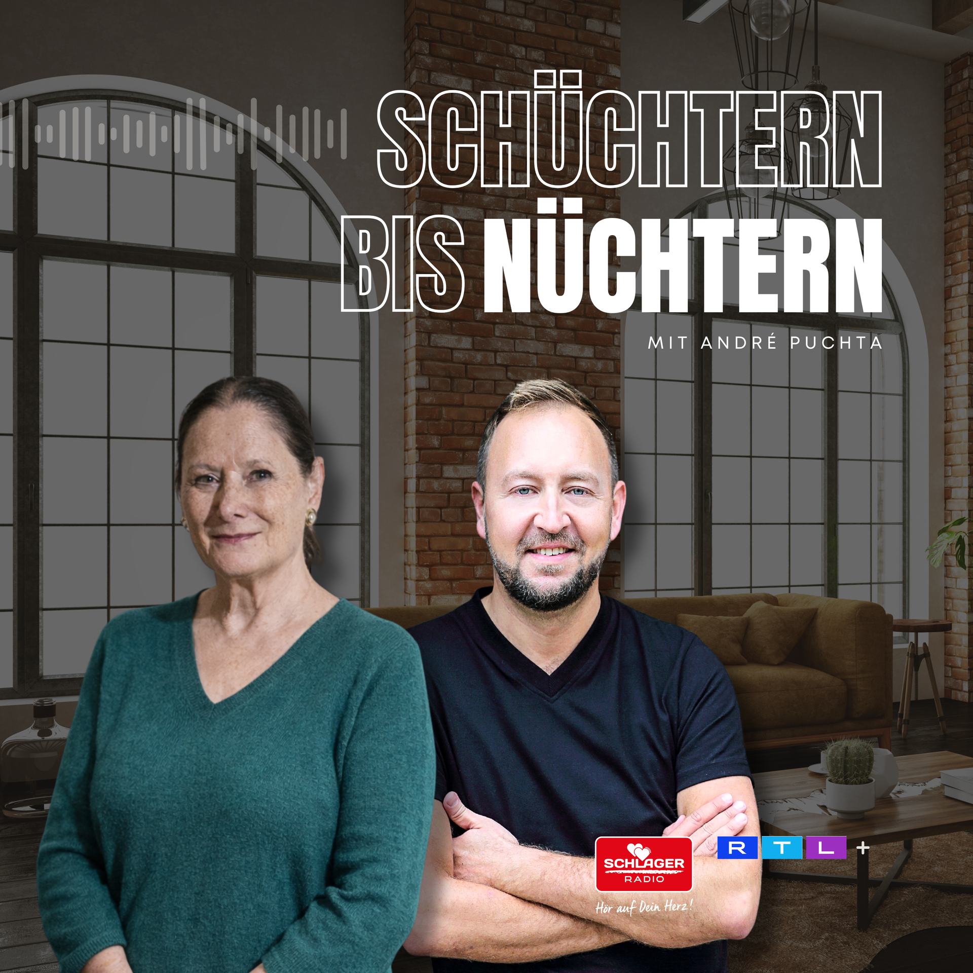 Das Bild zeigt das Cover einer Podcast-Folge von André Puchta.