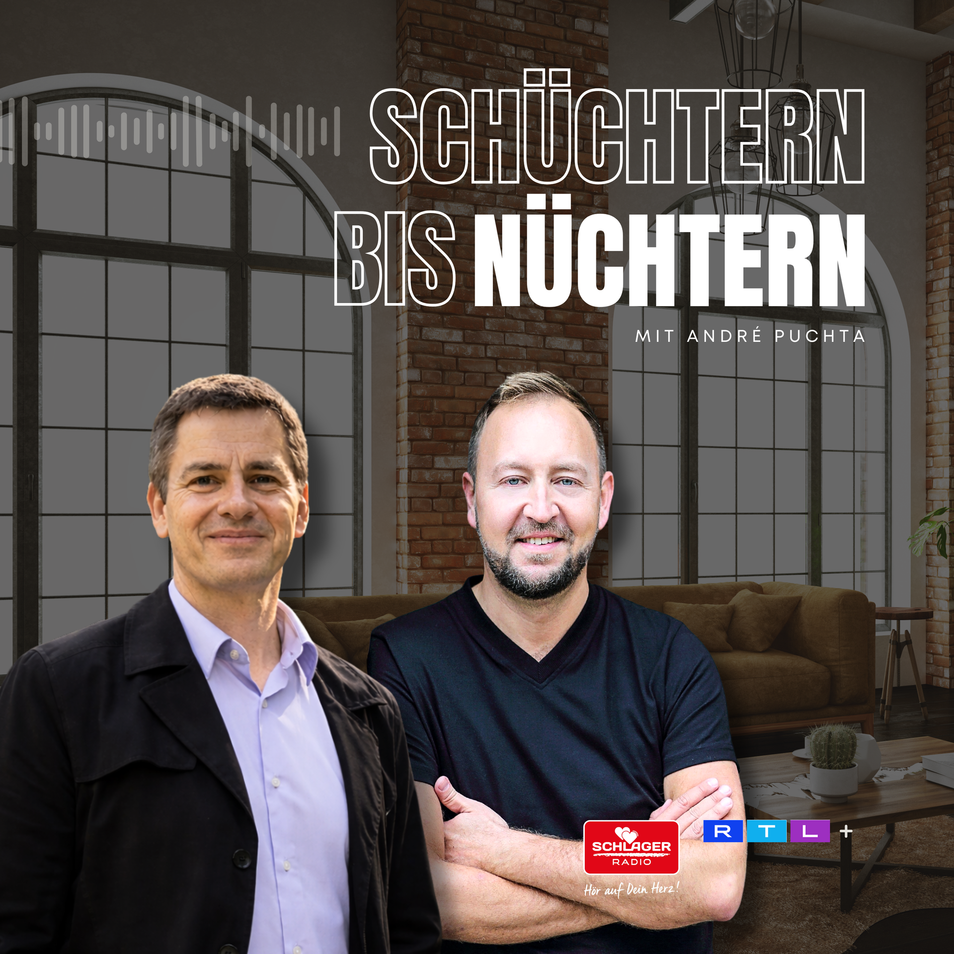 Das Bild zeigt das Cover einer Podcast-Folge von André Puchta.