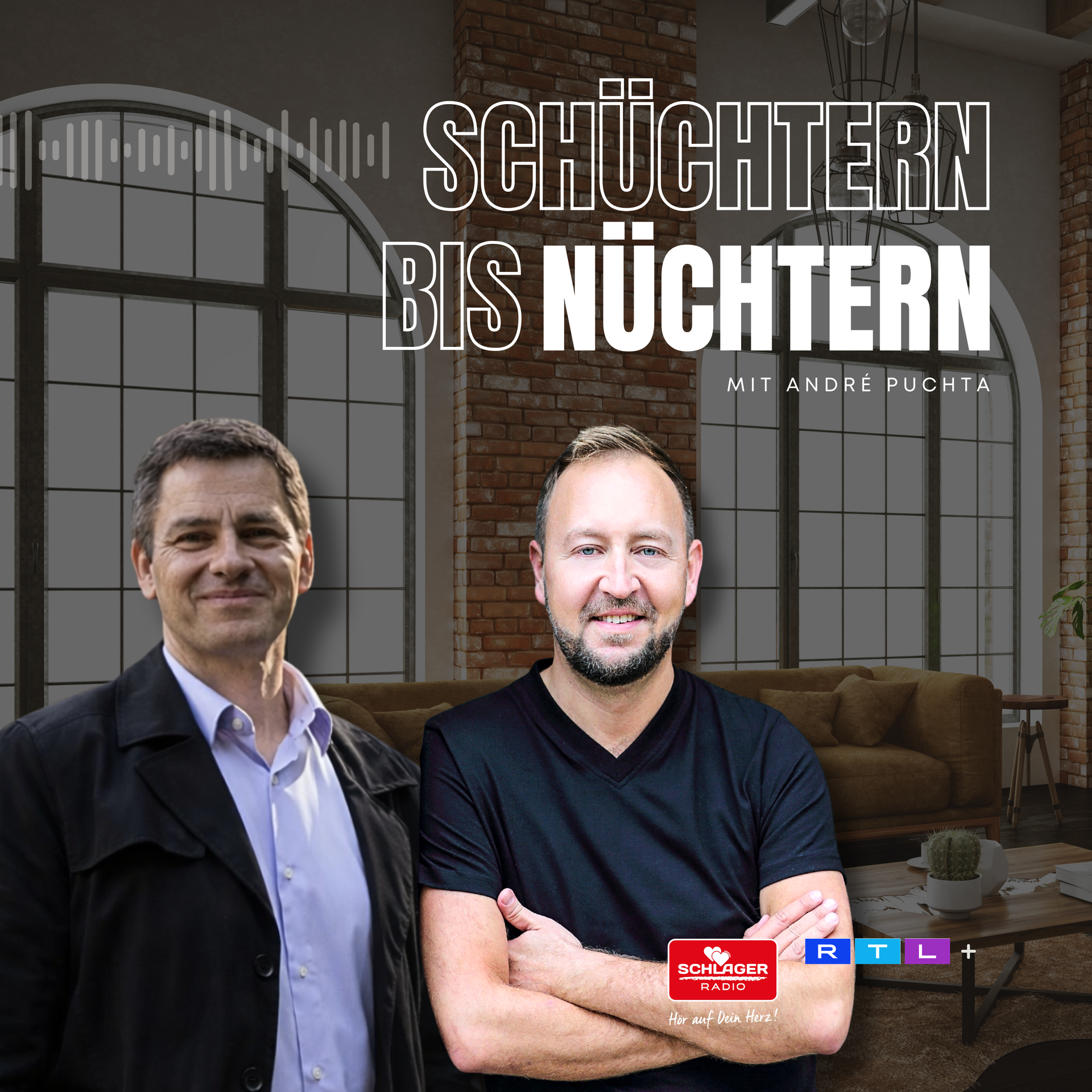 Das Bild zeigt das Cover einer Podcast-Folge von André Puchta.