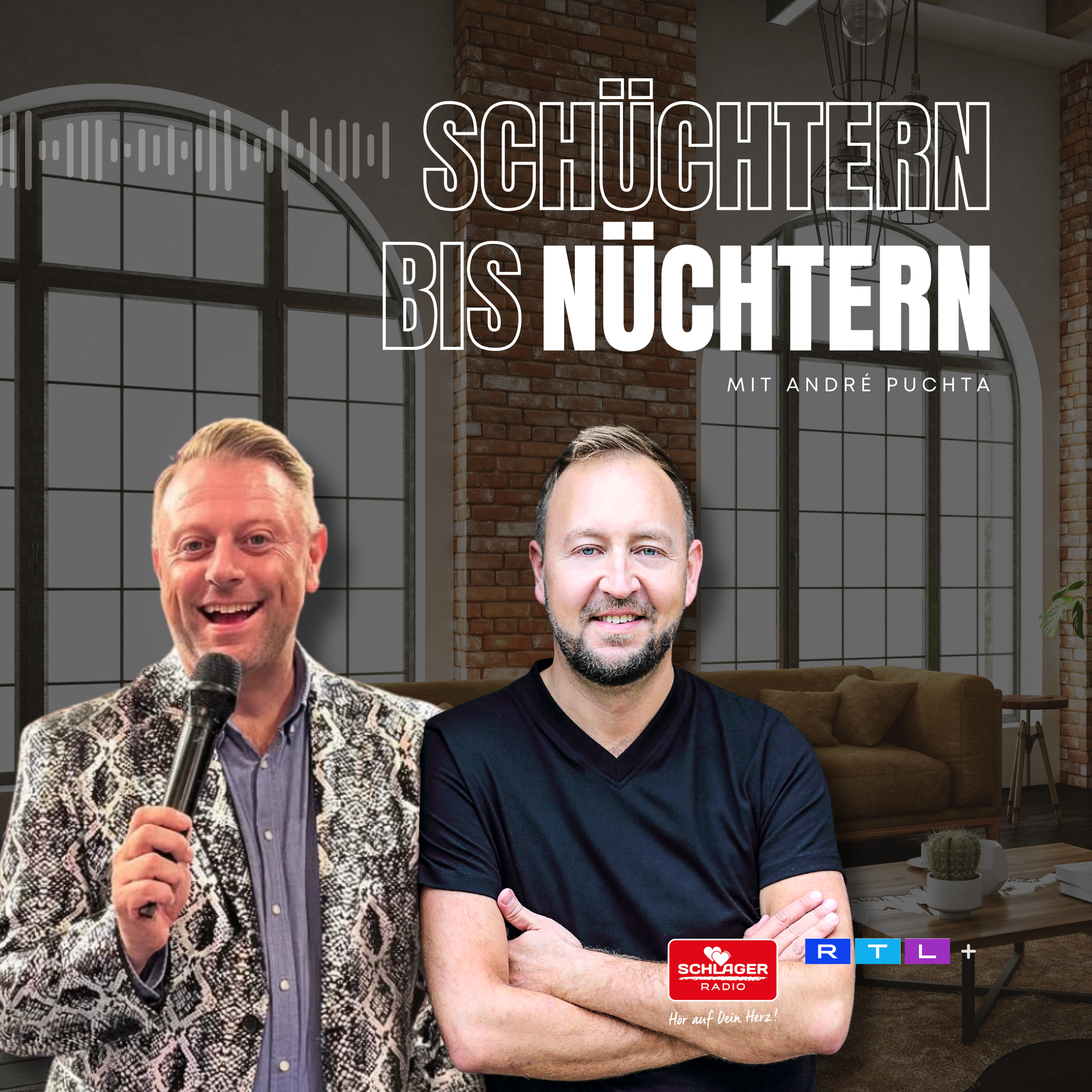 Das Bild zeigt das Cover einer Podcast-Folge von André Puchta.