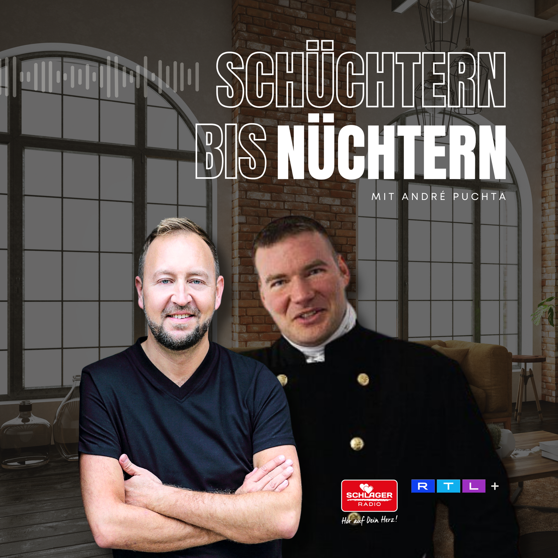 Das Bild zeigt das Cover einer Podcast-Folge von André Puchta.