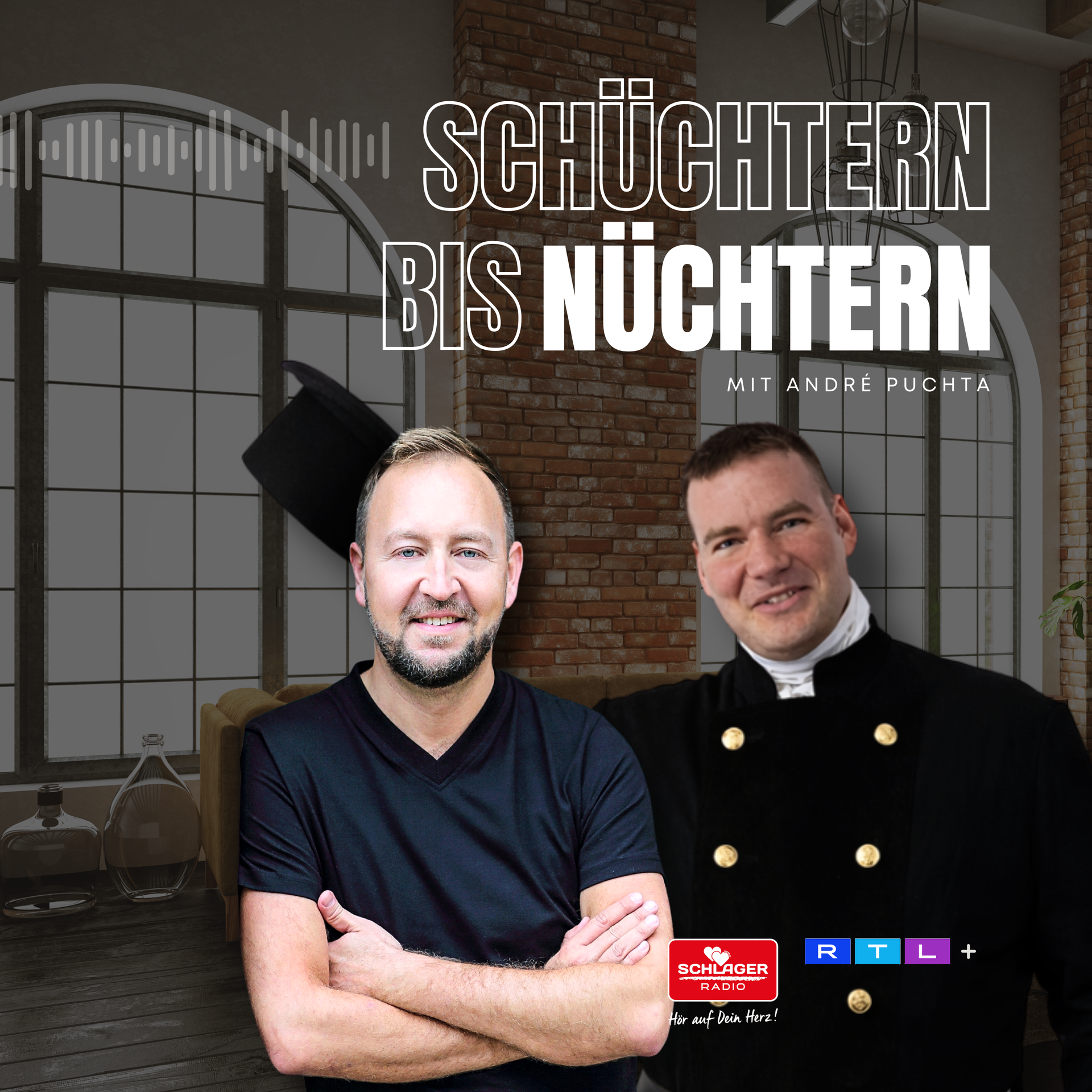 Das Bild zeigt das Cover einer Podcast-Folge von André Puchta.
