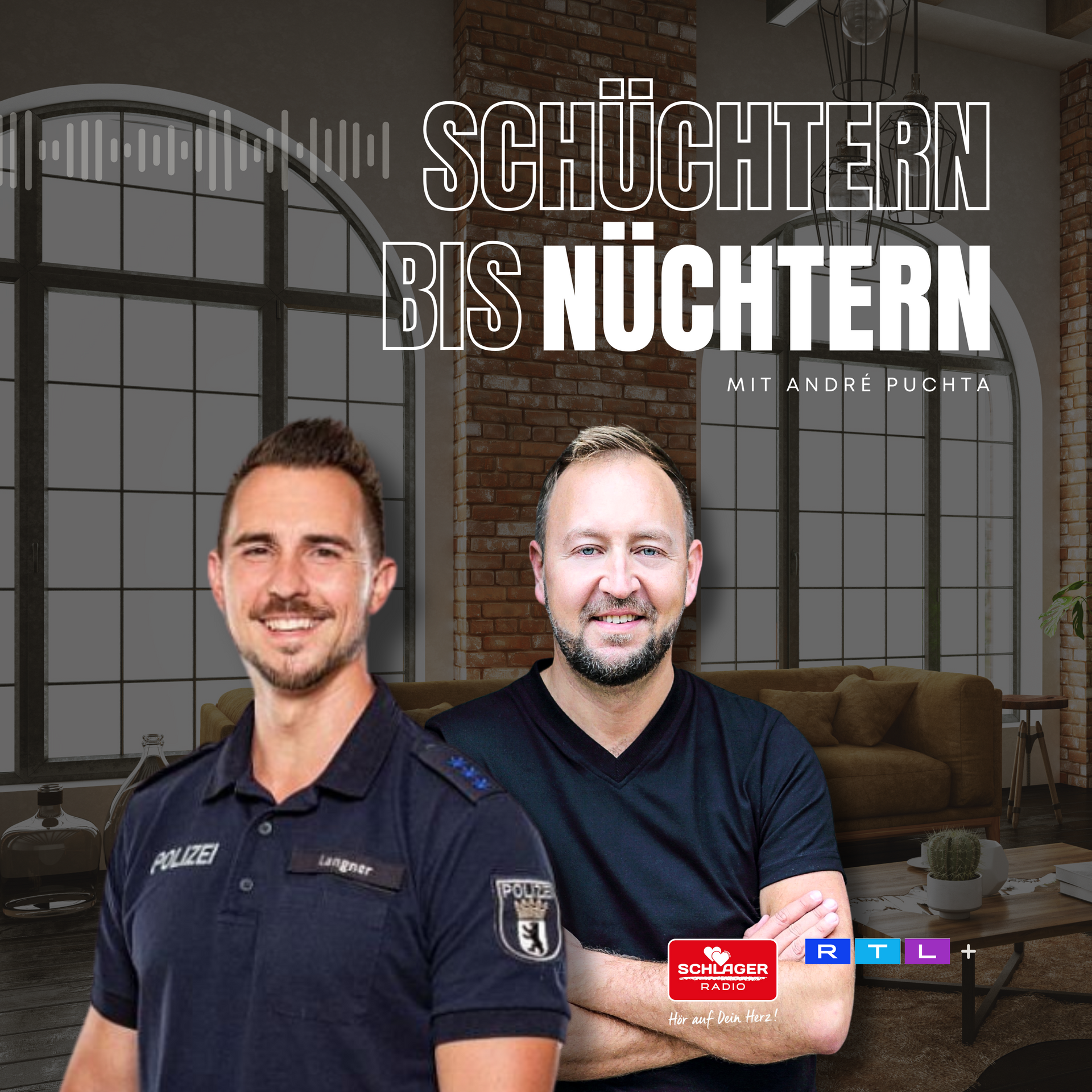 Das Bild zeigt das Cover einer Podcast-Folge von André Puchta.
