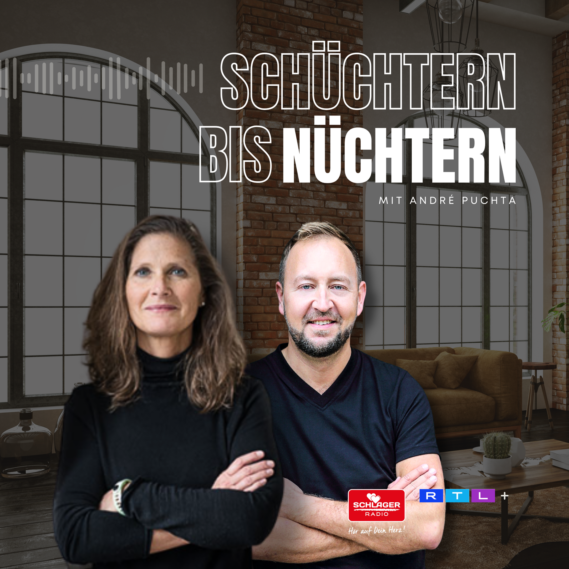 Das Bild zeigt das Cover einer Podcast-Folge von André Puchta.