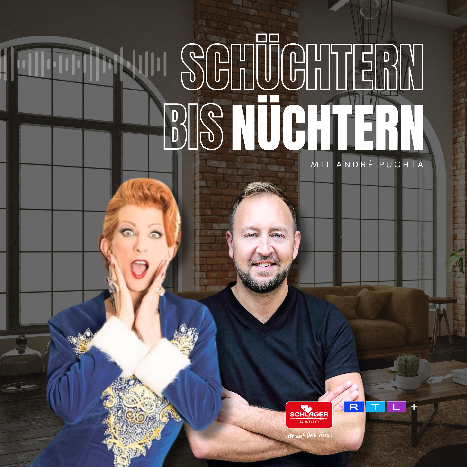 Das Bild zeigt das Cover einer Podcast-Folge von André Puchta.