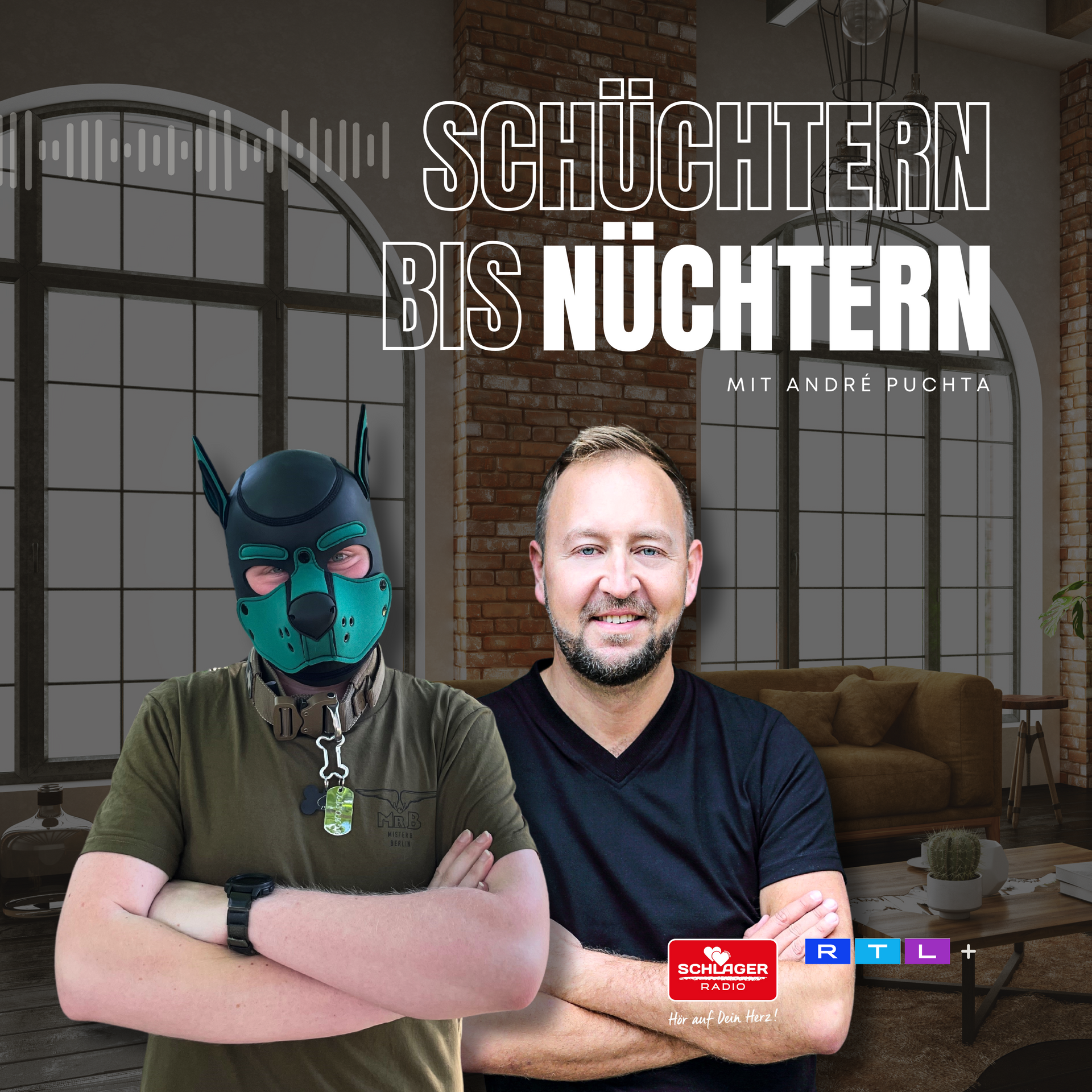 Das Bild zeigt das Cover einer Podcast-Folge von André Puchta.