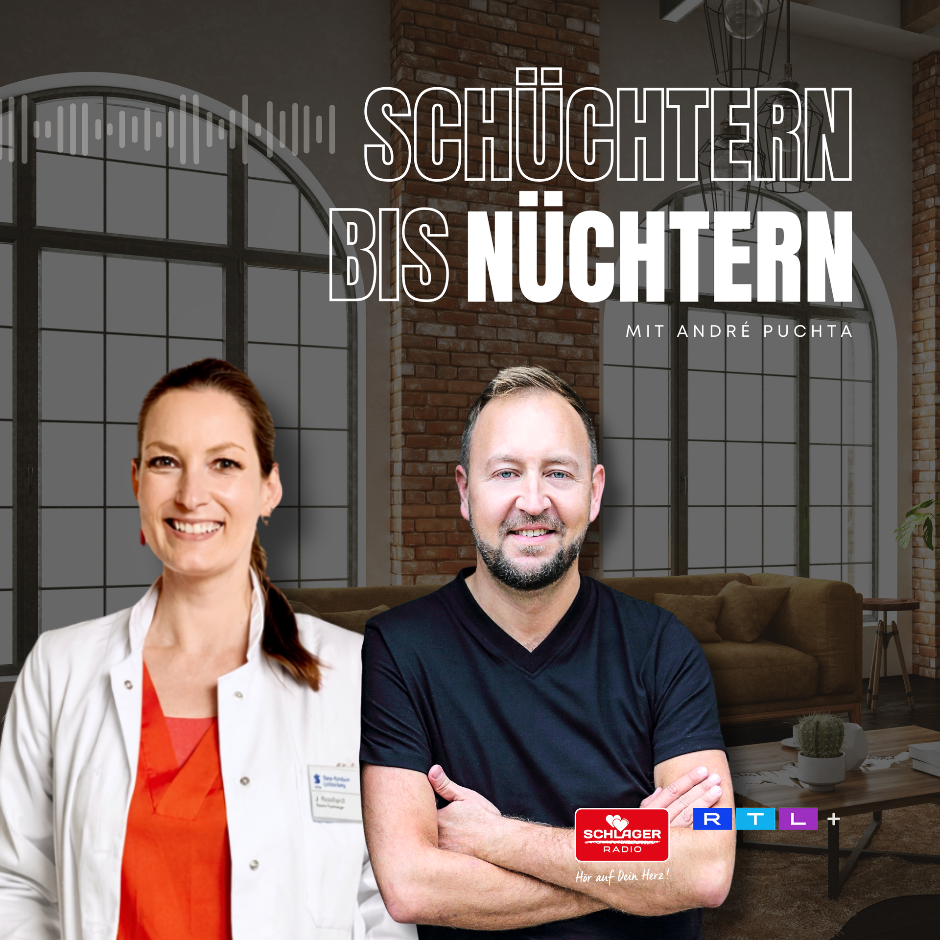 Das Bild zeigt das Cover einer Podcast-Folge von André Puchta.