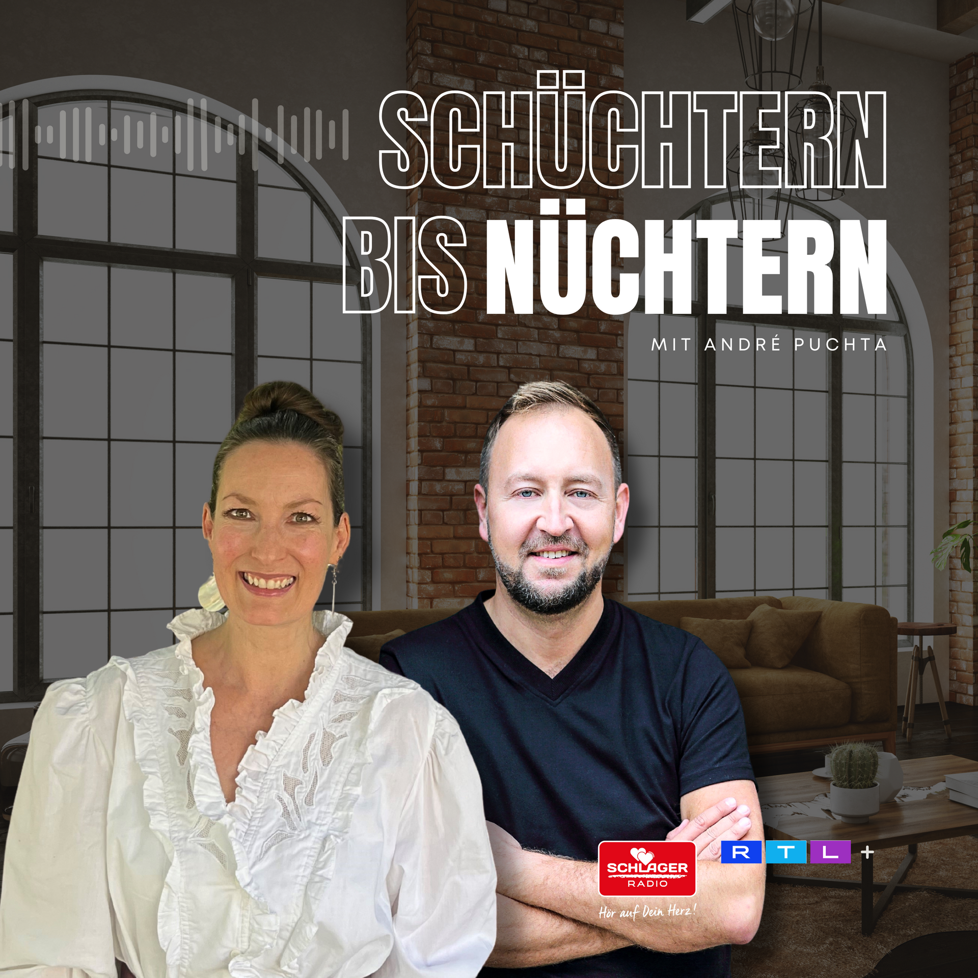 Das Bild zeigt das Cover einer Podcast-Folge von André Puchta.