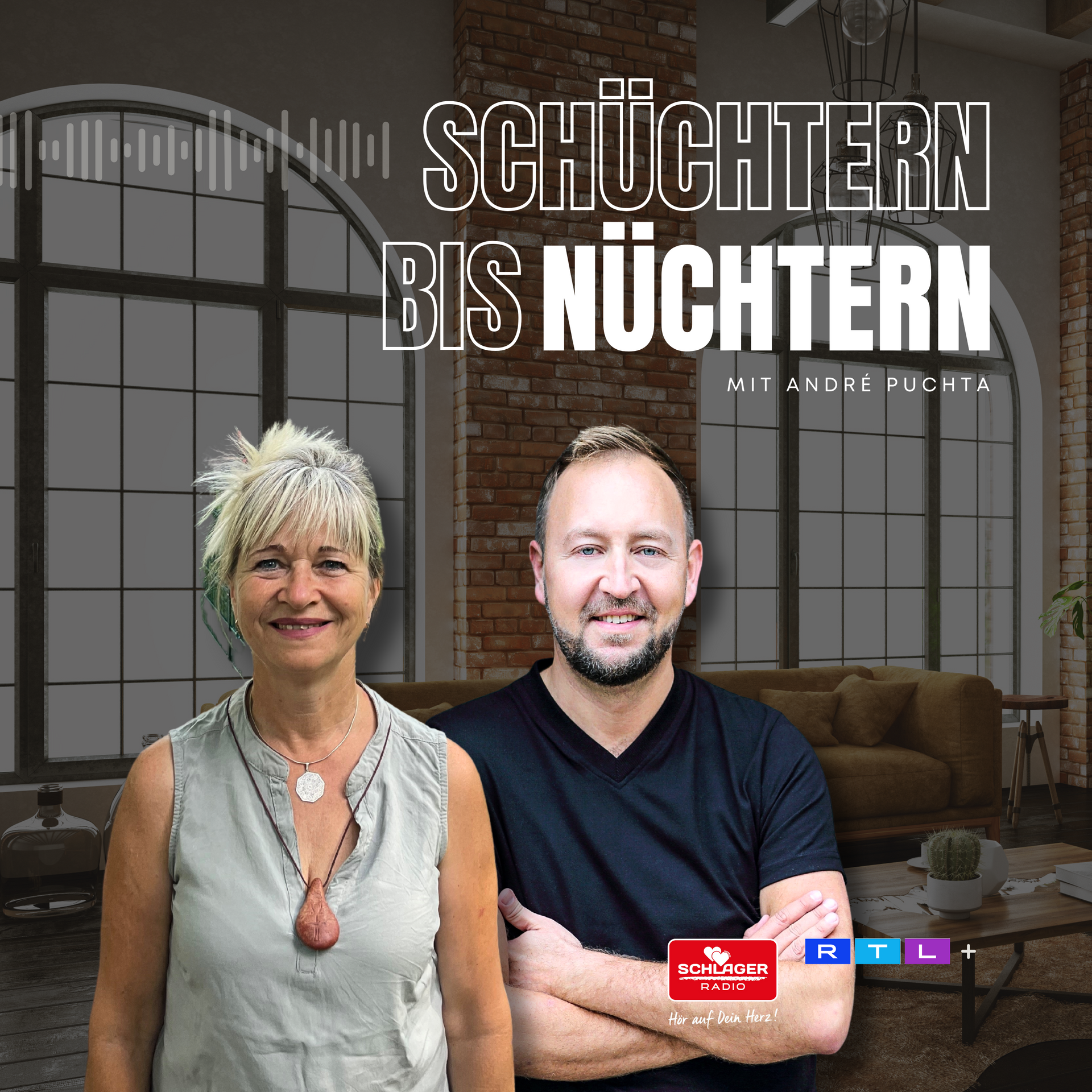 Das Bild zeigt das Cover einer Podcast-Folge von André Puchta.