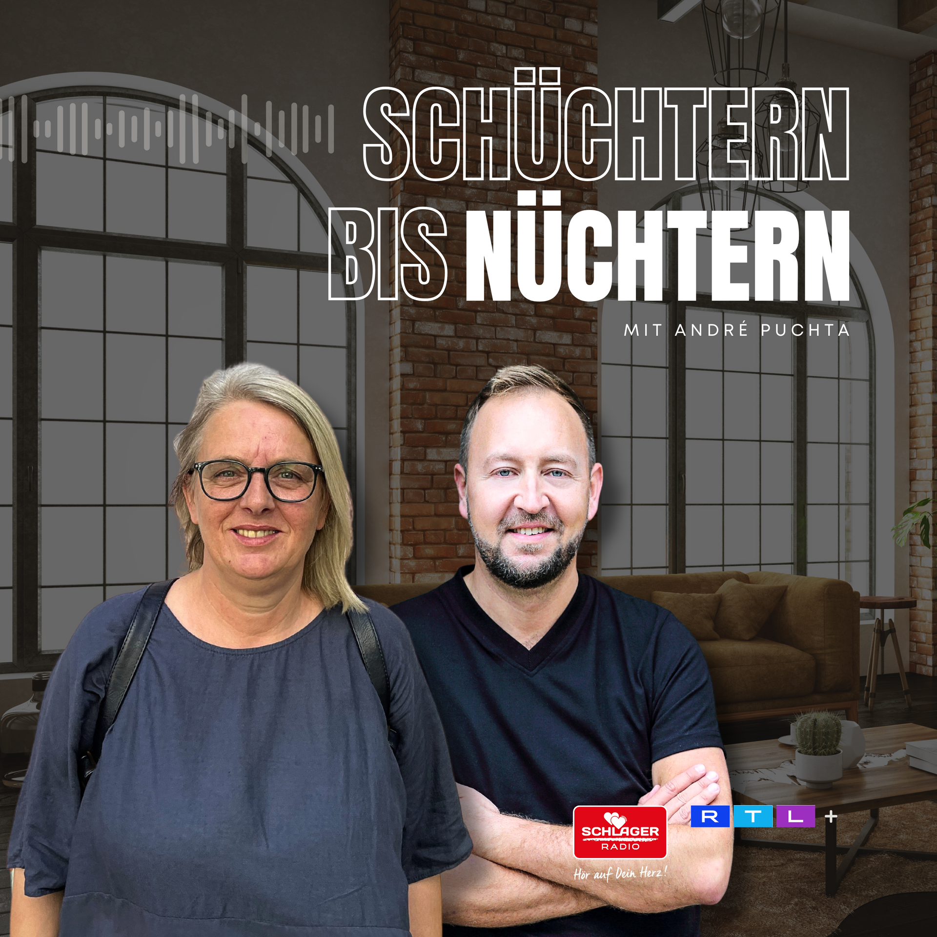 Das Bild zeigt das Cover einer Podcast-Folge von André Puchta.