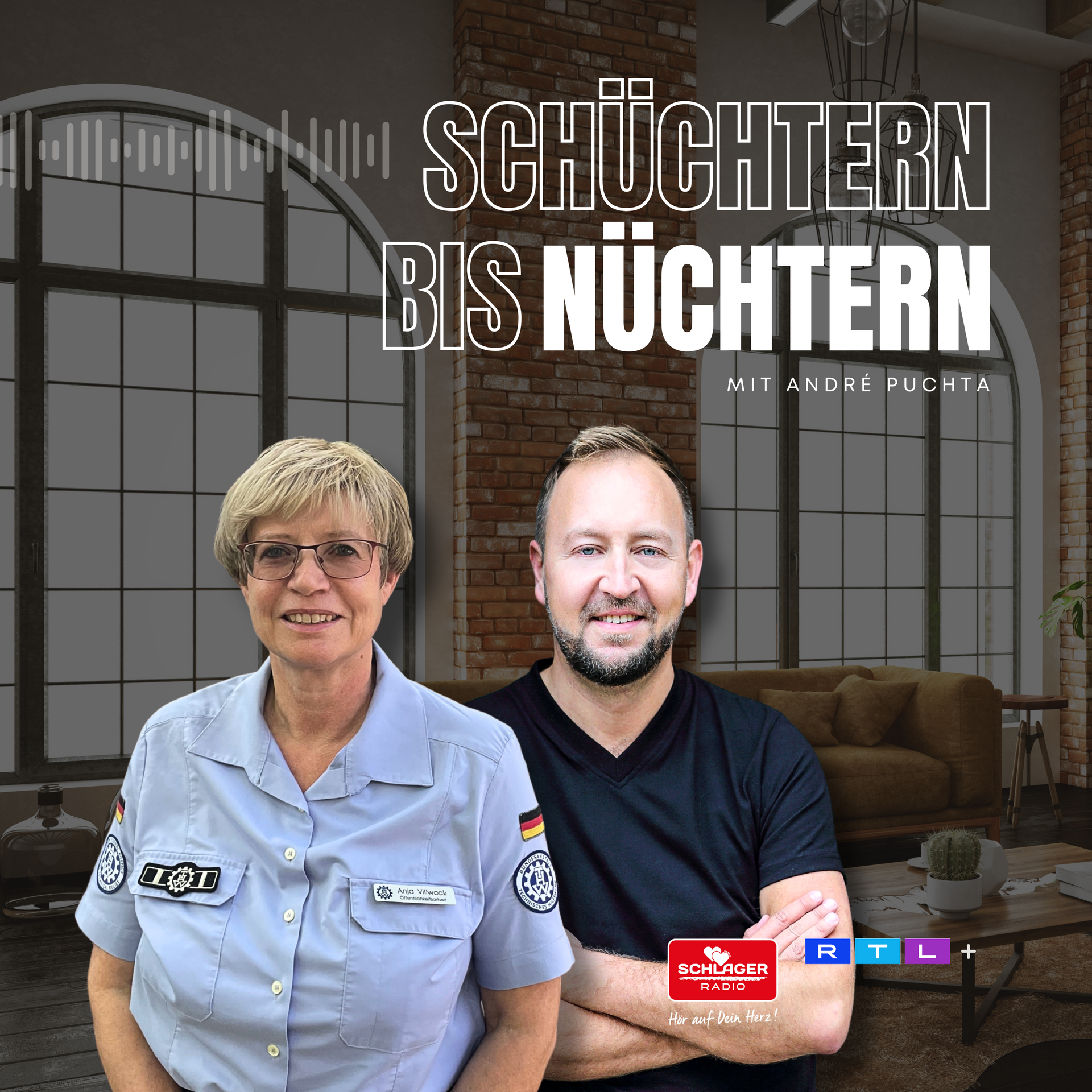 Das Bild zeigt das Cover einer Podcast-Folge von André Puchta.
