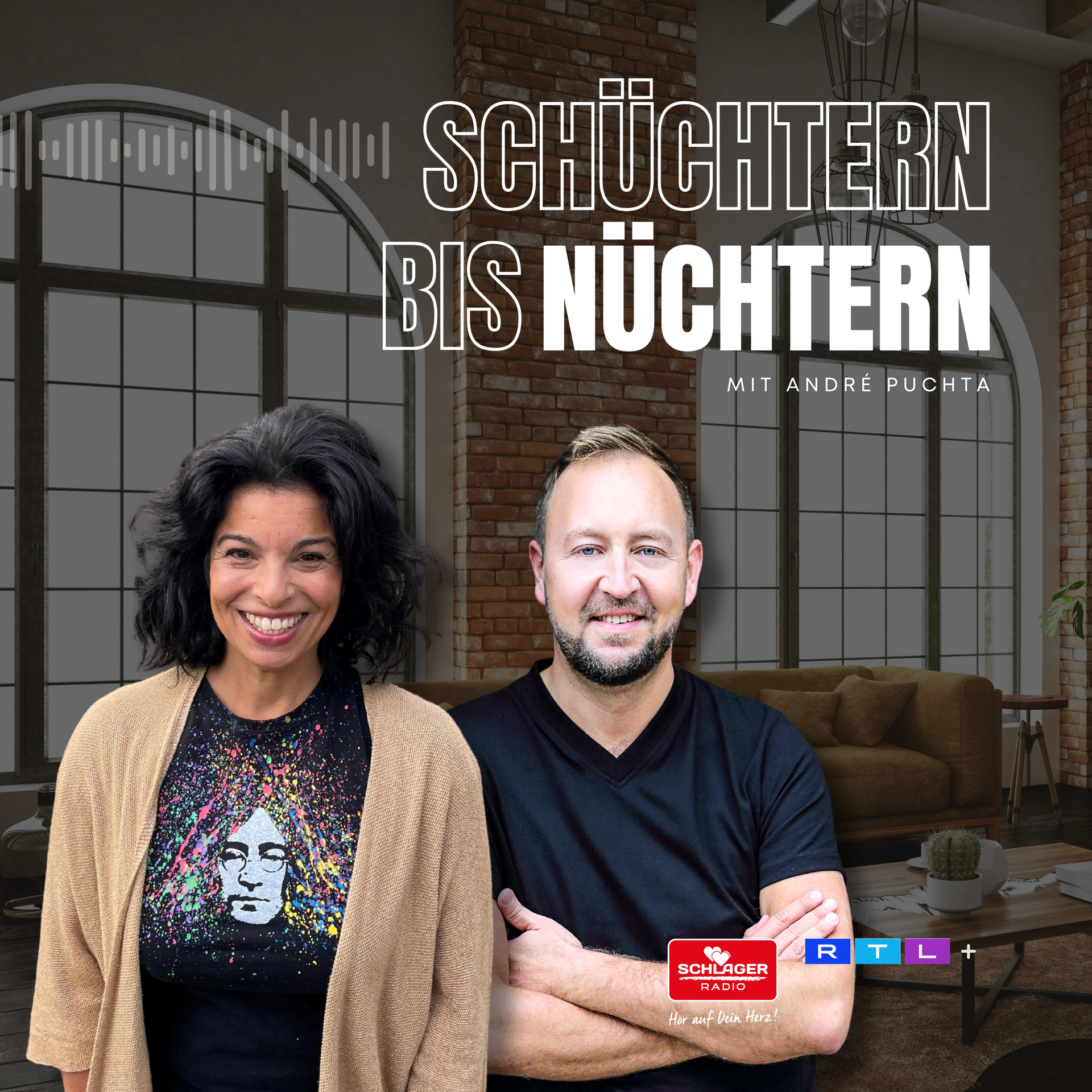 Das Bild zeigt das Cover einer Podcast-Folge von André Puchta.