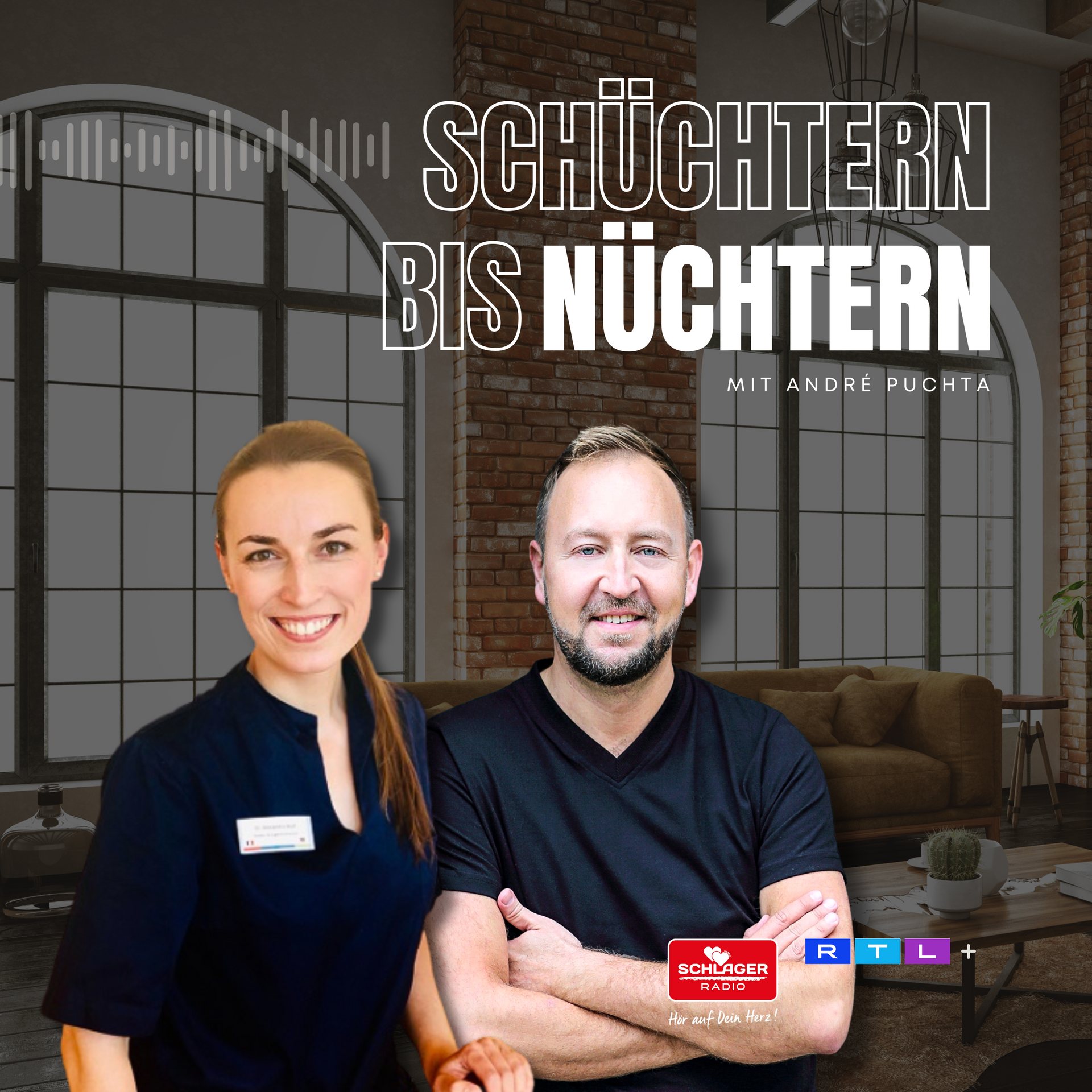 Das Bild zeigt das Cover einer Podcast-Folge von André Puchta.