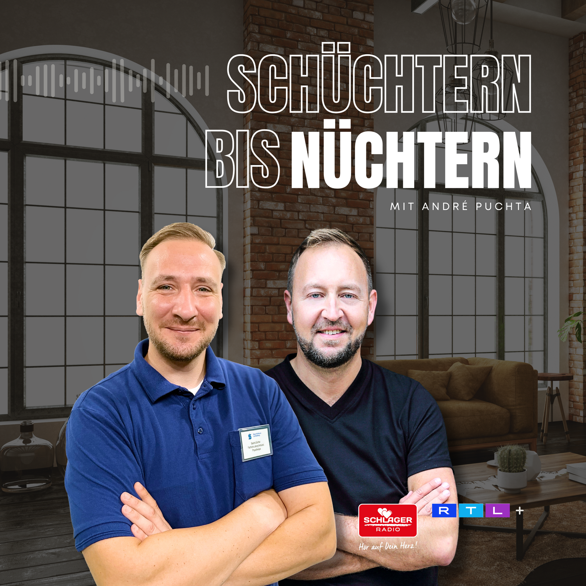 Das Bild zeigt das Cover einer Podcast-Folge von André Puchta.