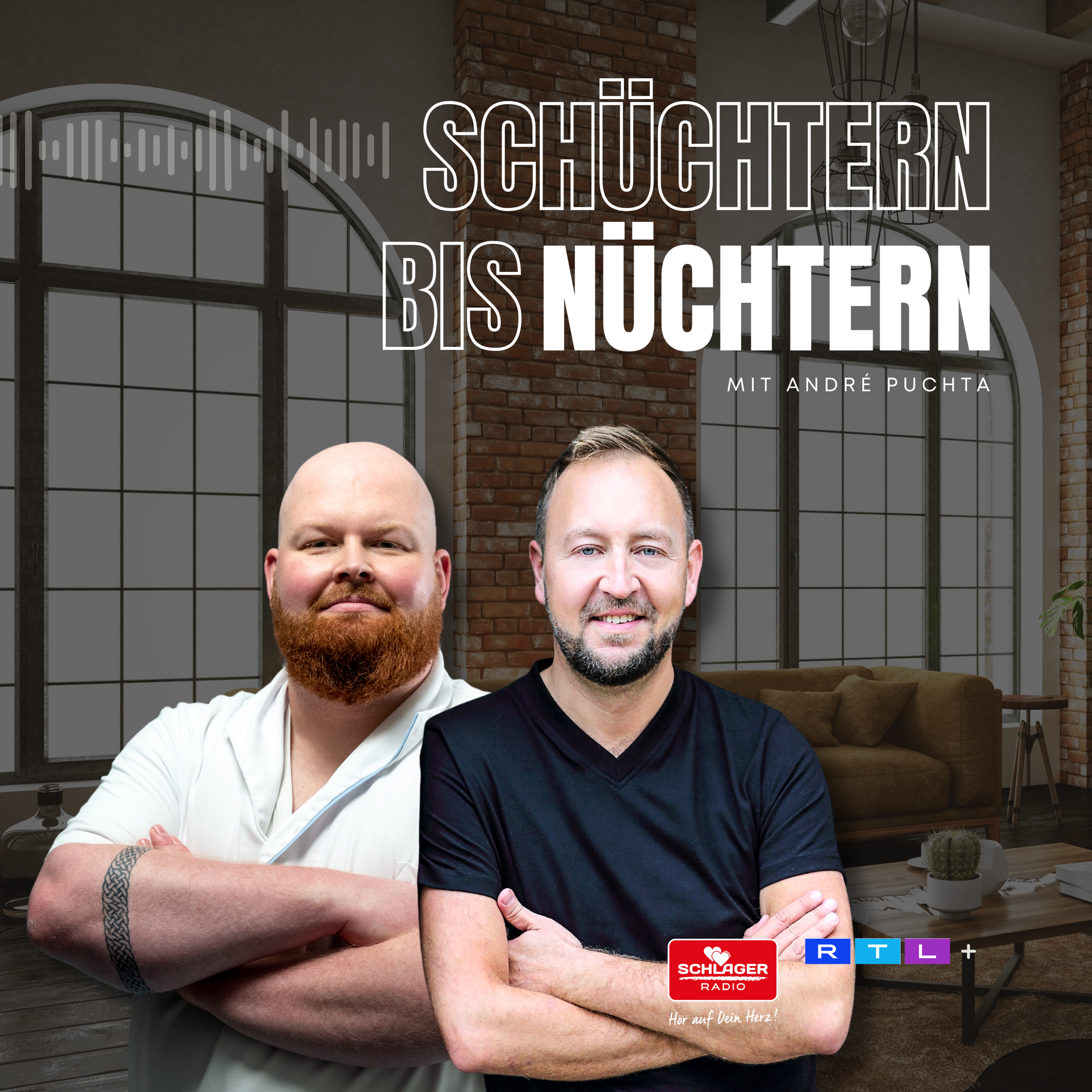 Das Bild zeigt das Cover einer Podcast-Folge von André Puchta.