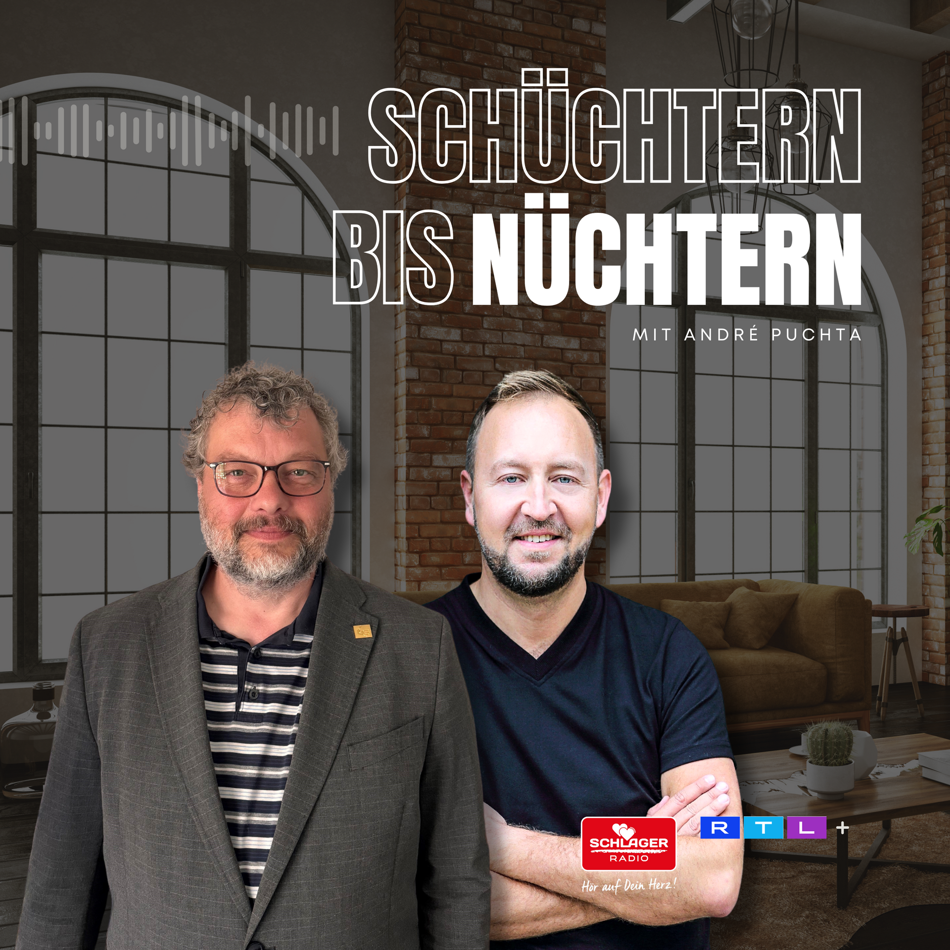 Das Bild zeigt das Cover einer Podcast-Folge von André Puchta.