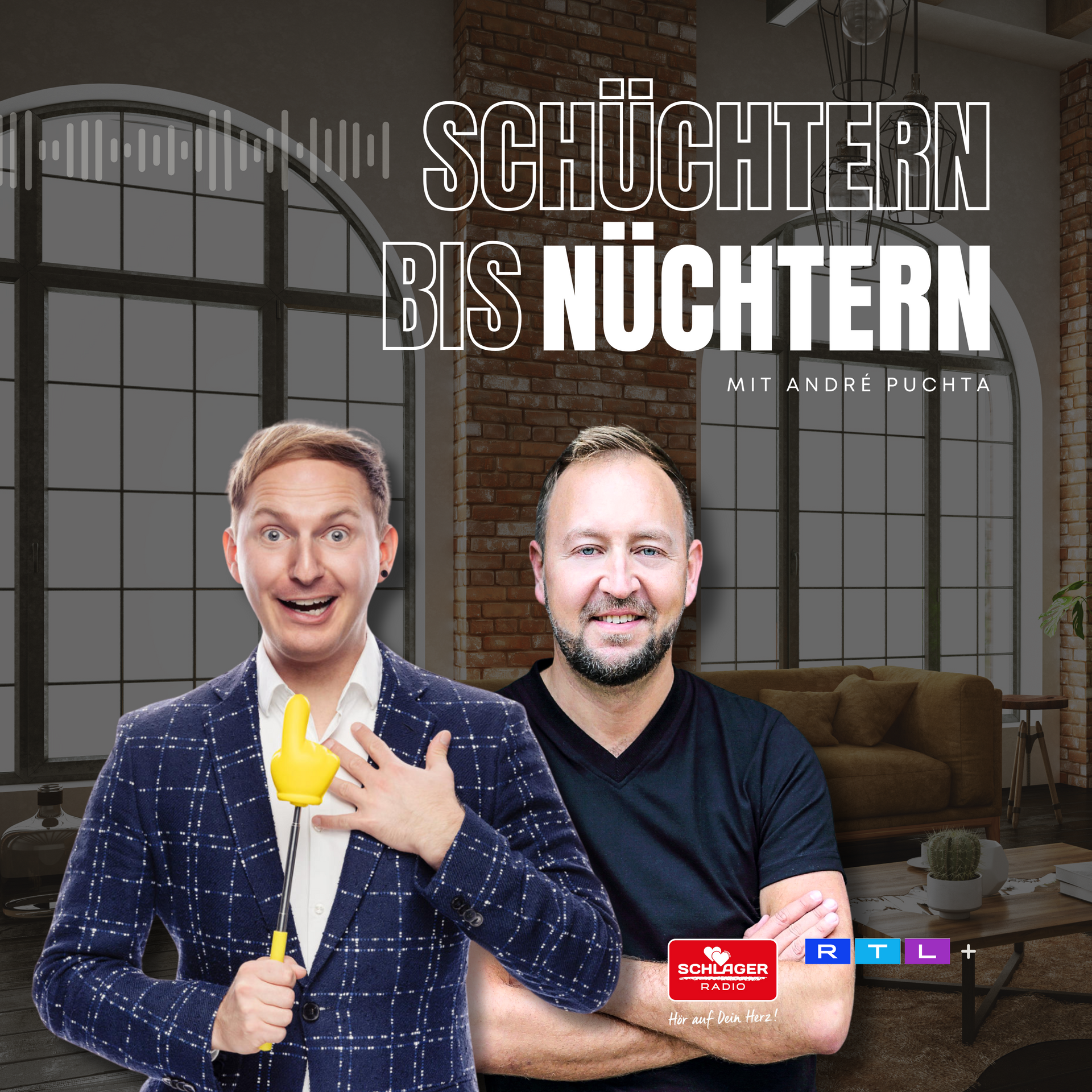 Das Bild zeigt das Cover einer Podcast-Folge von André Puchta.