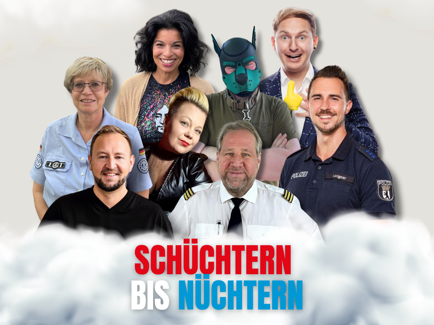 Das Bild zeigt Gäste des Podcasts von André Puchta.