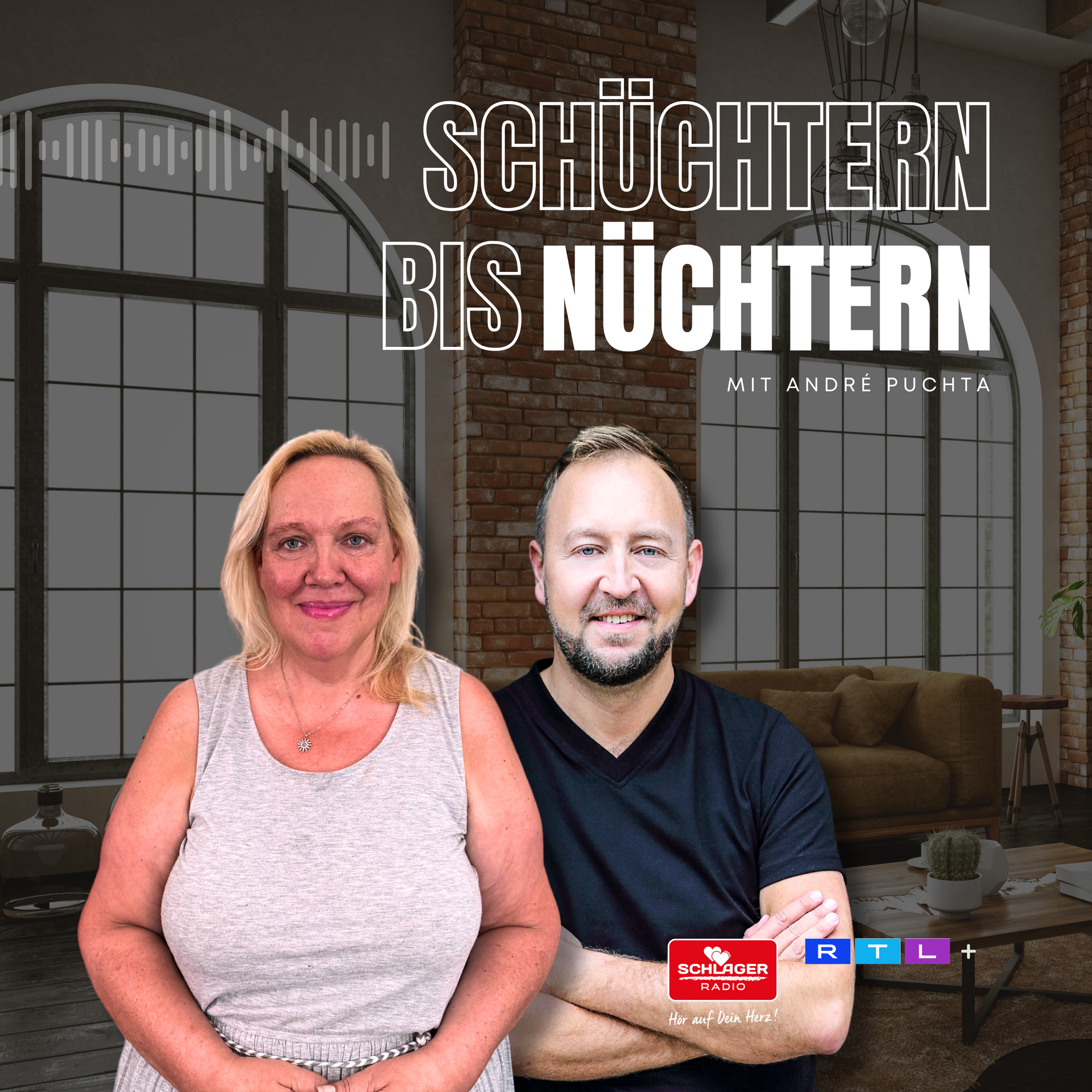 Das Bild zeigt das Cover einer Podcast-Folge von André Puchta.