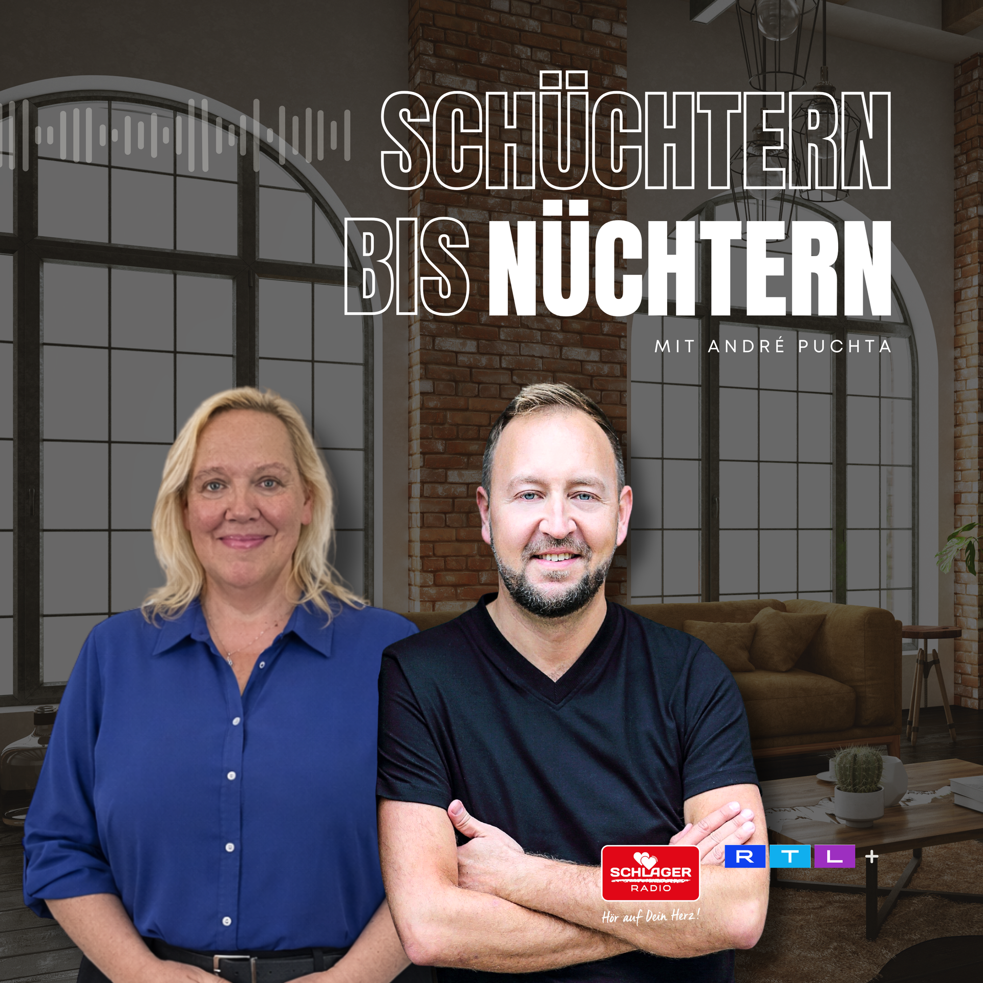 Das Bild zeigt das Cover einer Podcast-Folge von André Puchta.