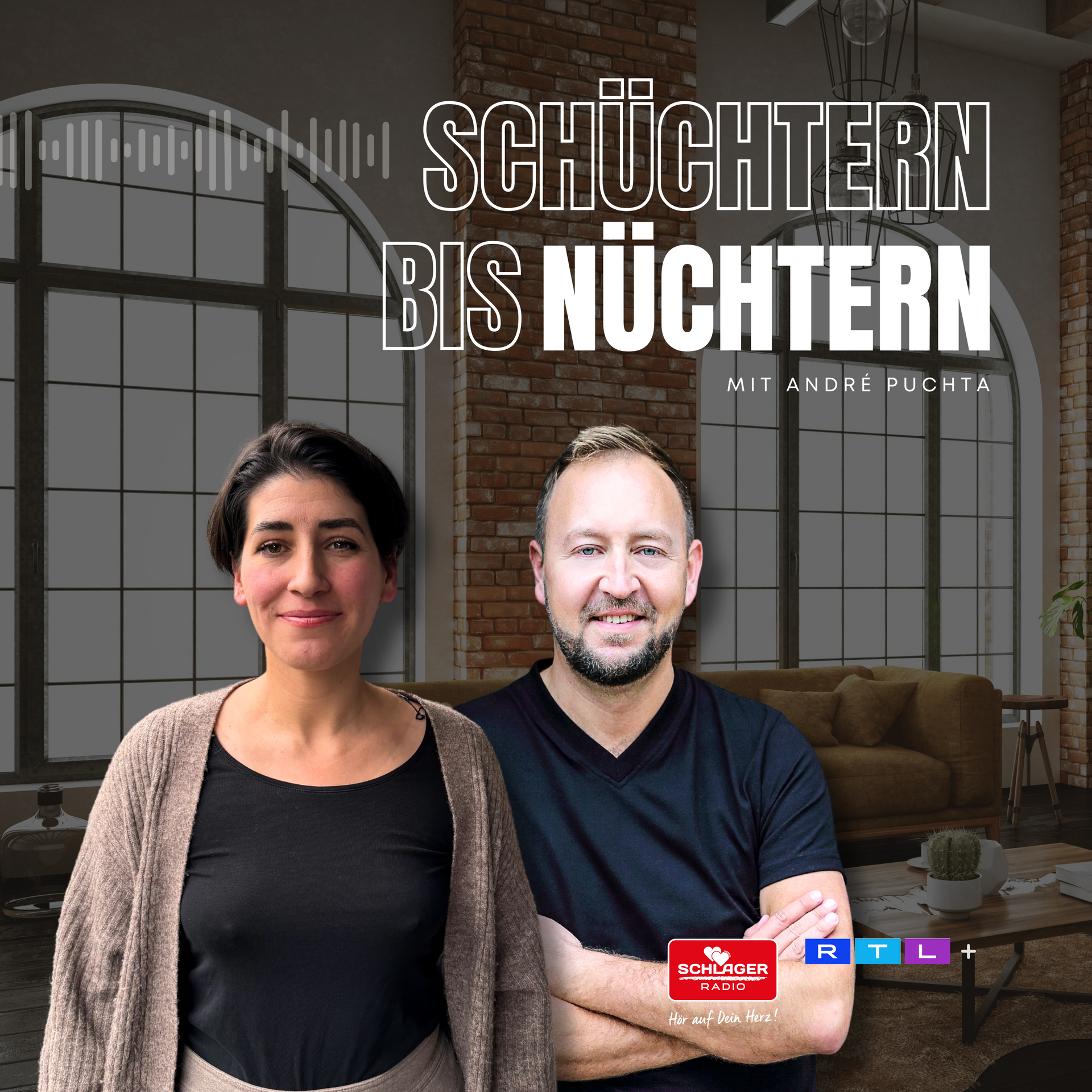 Das Bild zeigt das Cover einer Podcast-Folge von André Puchta.