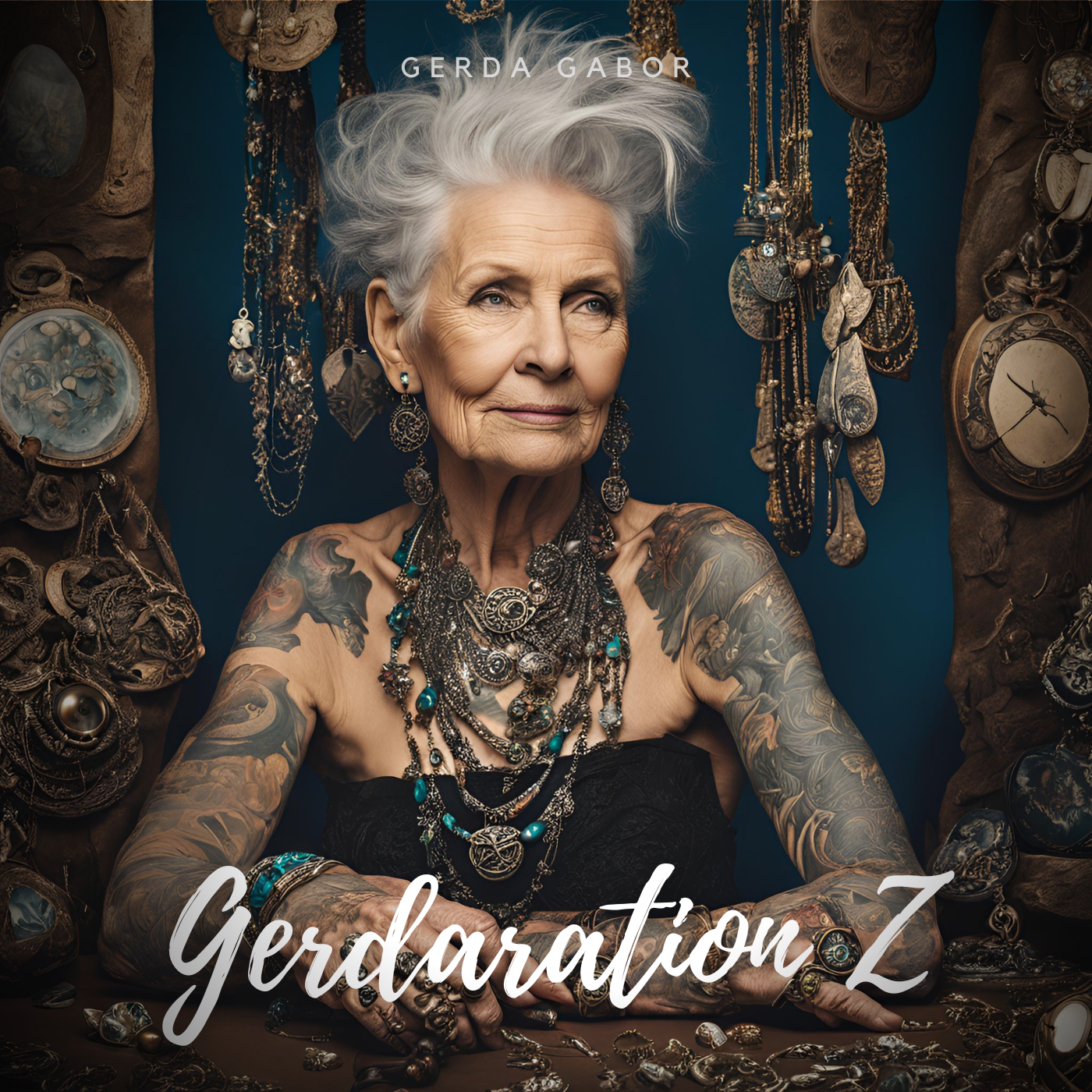 Das Bild zeigt das Cover einer Single von Gerda Gabor.