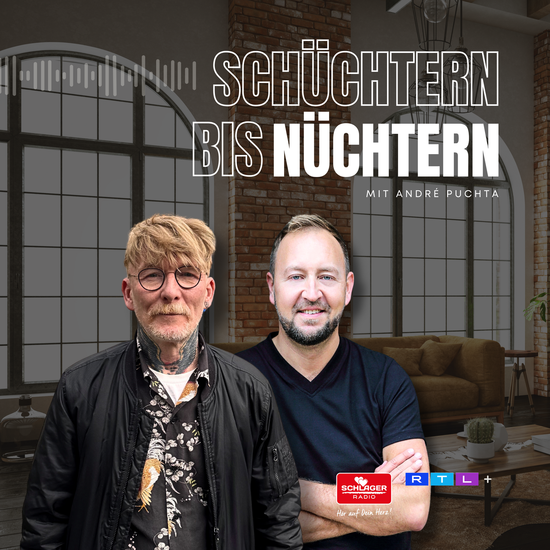 Das Bild zeigt das Cover einer Podcast-Folge von André Puchta.