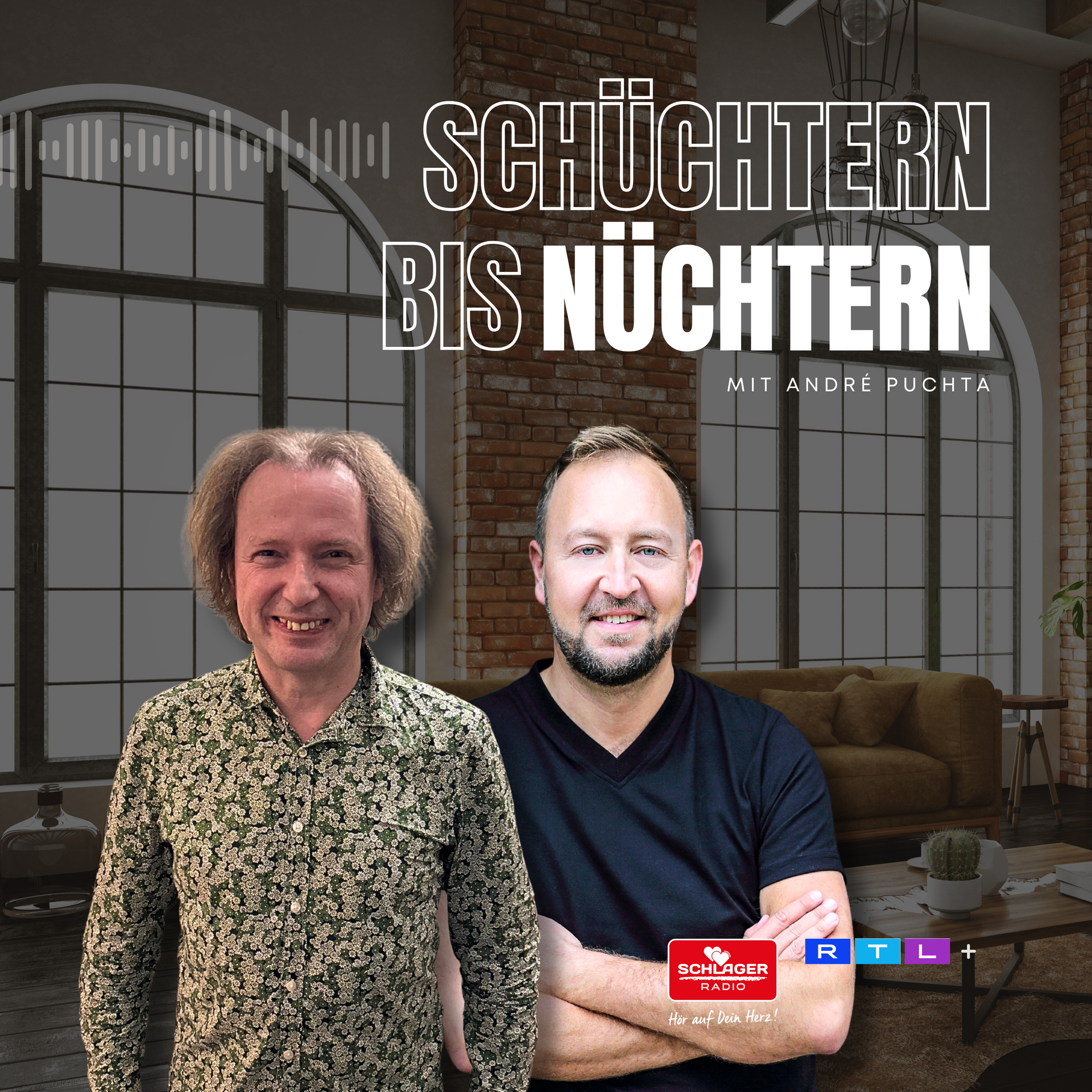 Das Bild zeigt das Cover einer Podcast-Folge von André Puchta.