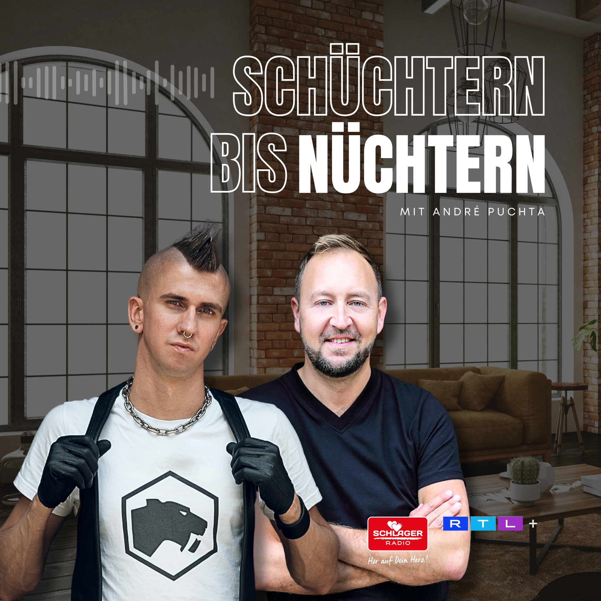 Das Bild zeigt das Cover einer Podcast-Folge von André Puchta.