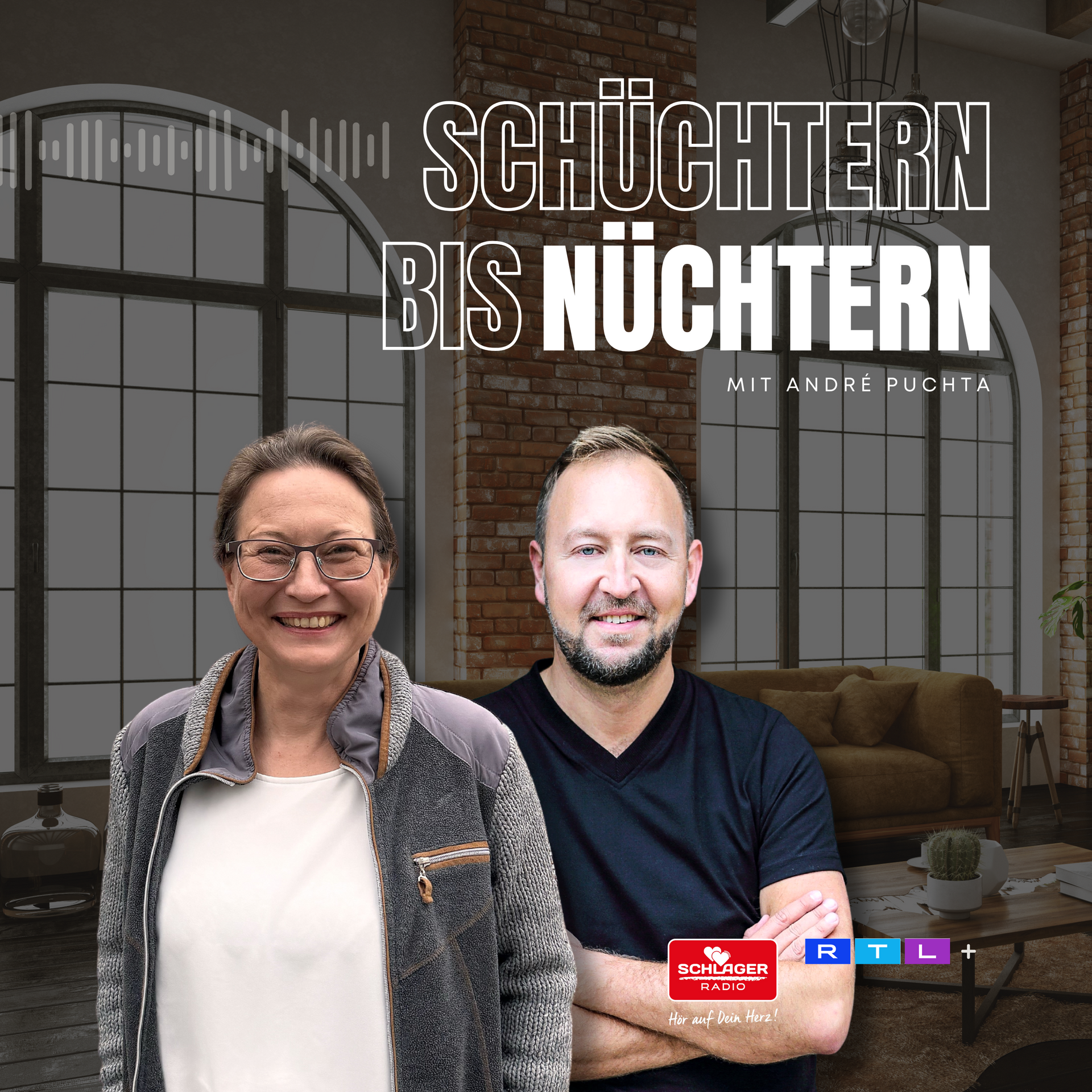 Das Bild zeigt das Cover einer Podcast-Folge von André Puchta.