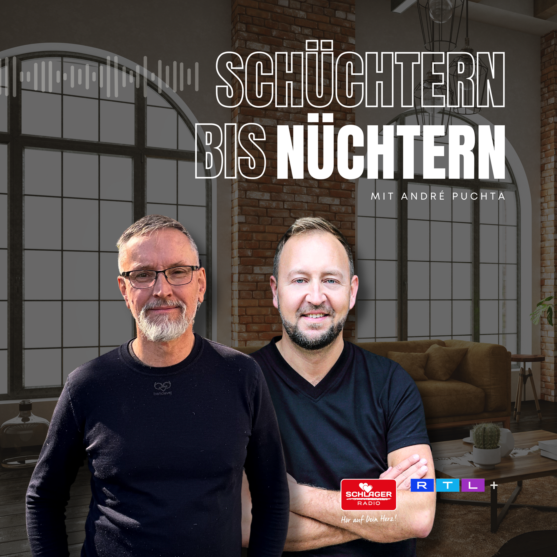 Das Bild zeigt das Cover einer Podcast-Folge von André Puchta.