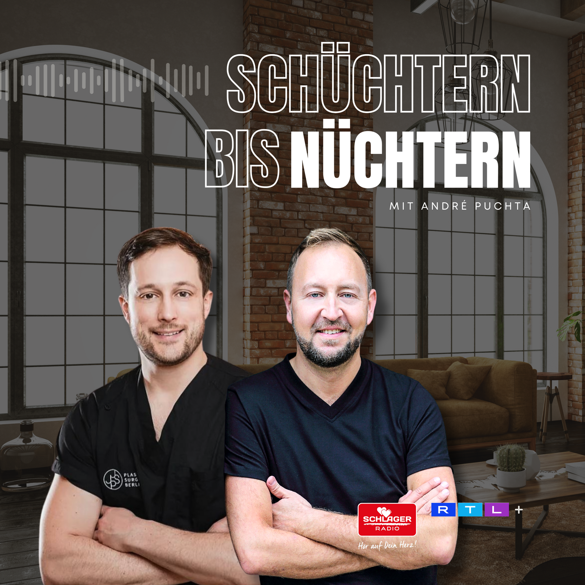 Das Bild zeigt das Cover einer Podcast-Folge von André Puchta.