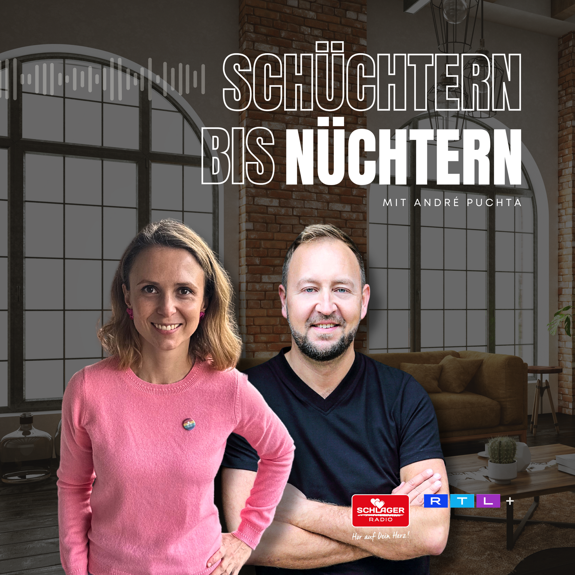 Das Bild zeigt das Cover einer Podcast-Folge von André Puchta.