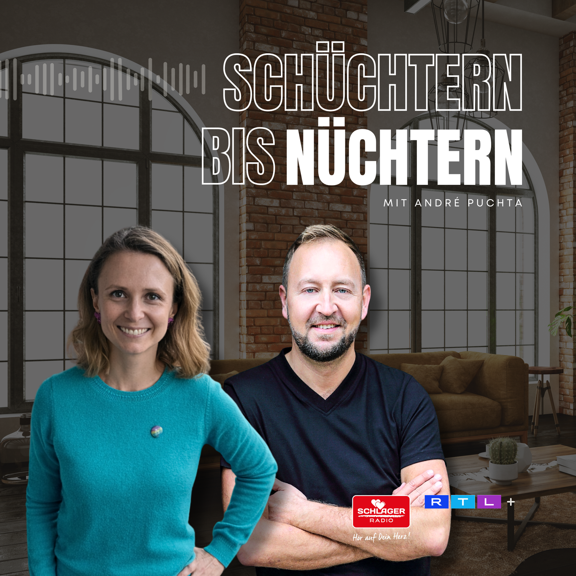 Das Bild zeigt das Cover einer Podcast-Folge von André Puchta.