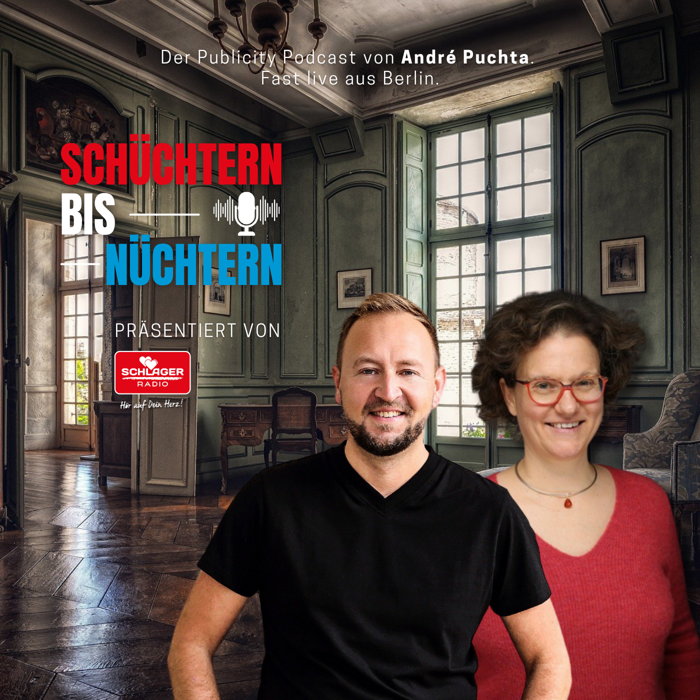 Das Bild zeigt das Cover einer Podcast-Folge von André Puchta.