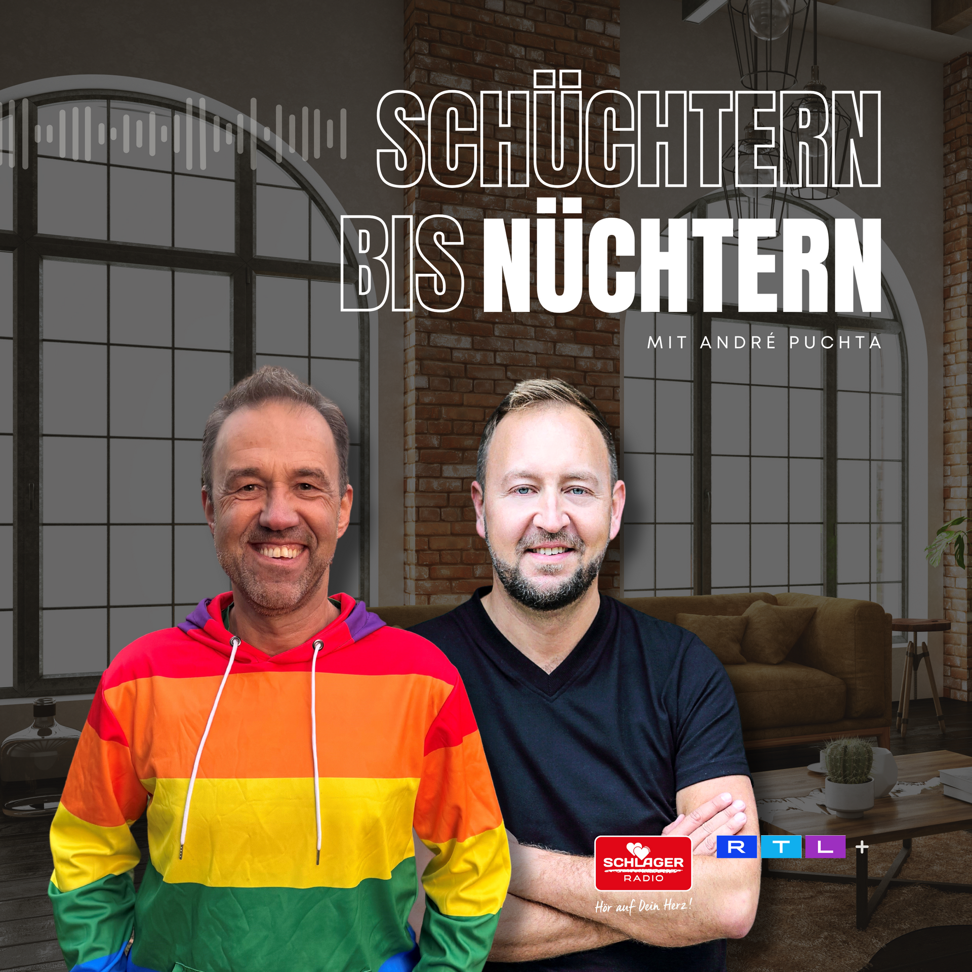 Das Bild zeigt das Cover einer Podcast-Folge von André Puchta.