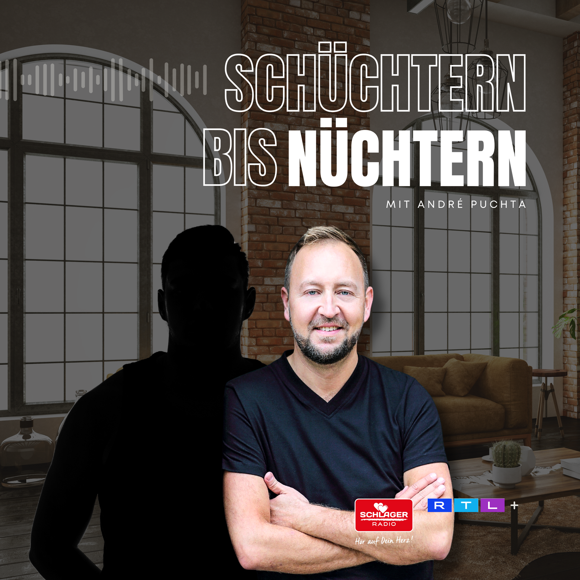 Das Bild zeigt das Cover einer Podcast-Folge von André Puchta.