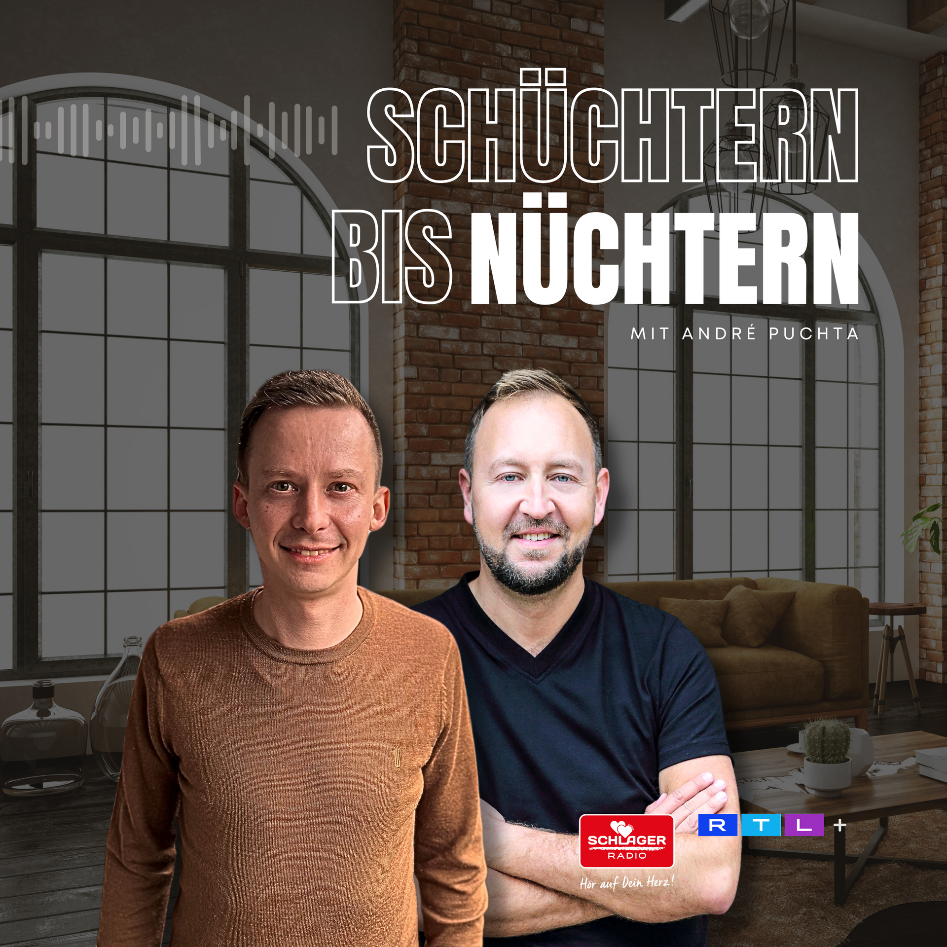 Das Bild zeigt das Cover einer Podcast-Folge von André Puchta.