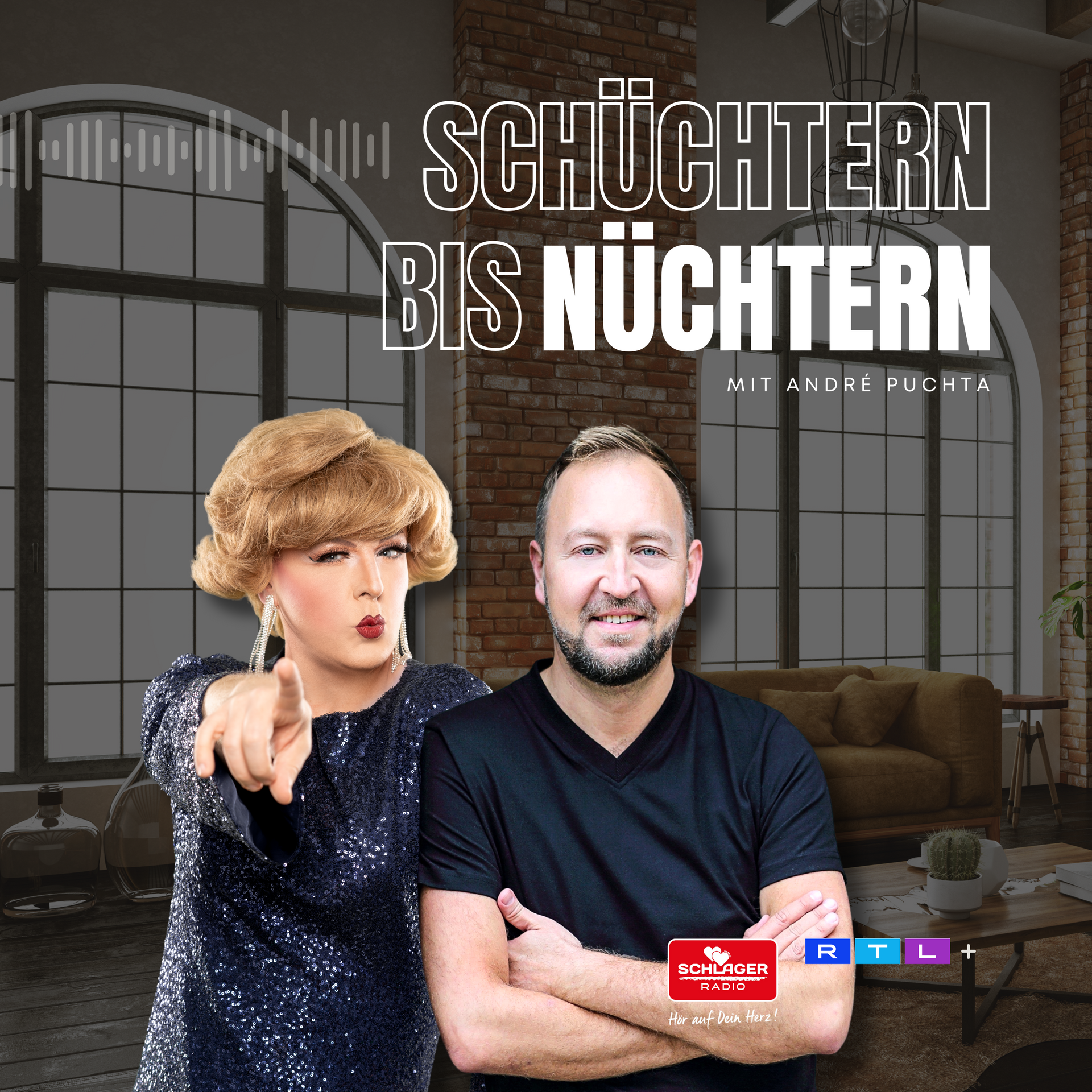 Das Bild zeigt das Cover einer Podcast-Folge von André Puchta.