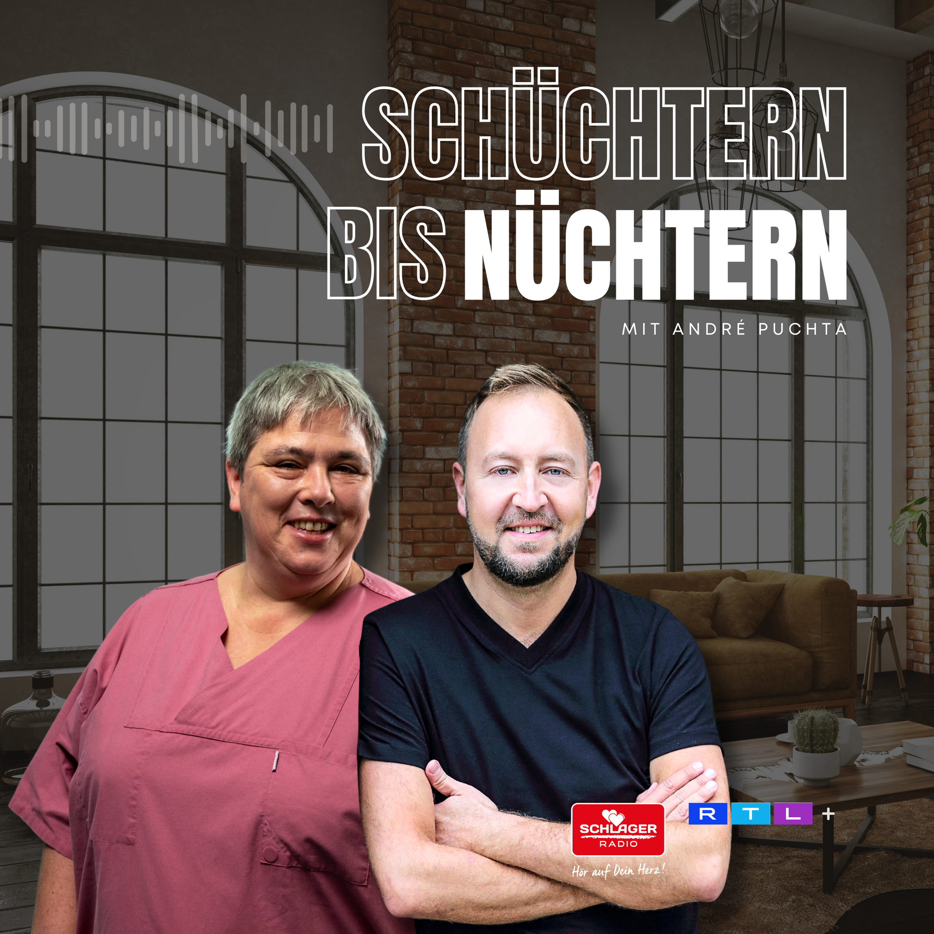 Das Bild zeigt das Cover einer Podcast-Folge von André Puchta.