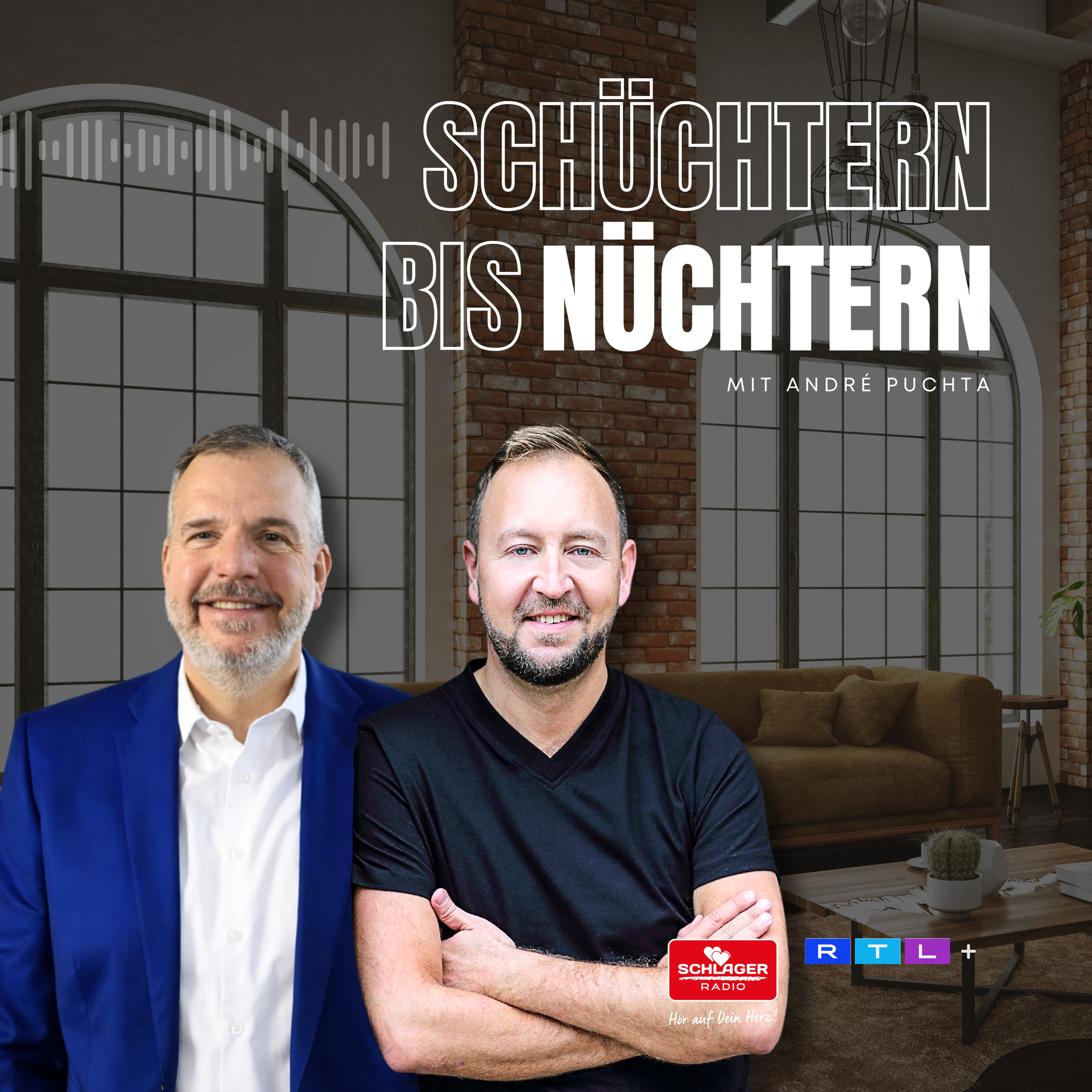 Das Bild zeigt das Cover einer Podcast-Folge von André Puchta.