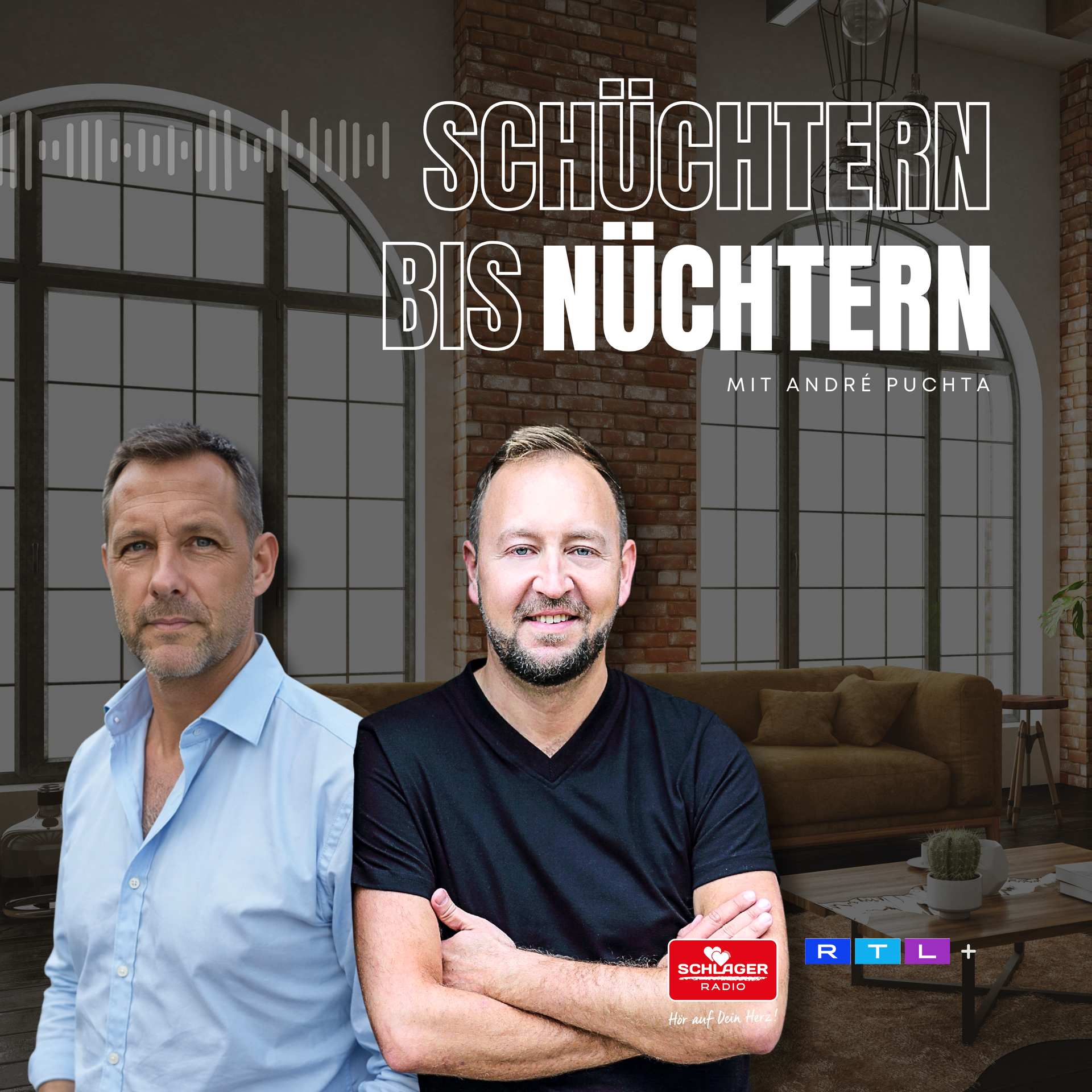 Das Bild zeigt das Cover einer Podcast-Folge von André Puchta.