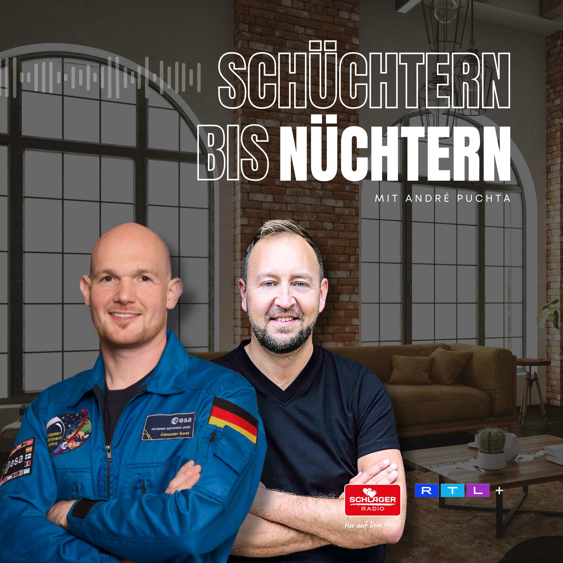 Das Bild zeigt das Cover einer Podcast-Folge von André Puchta.