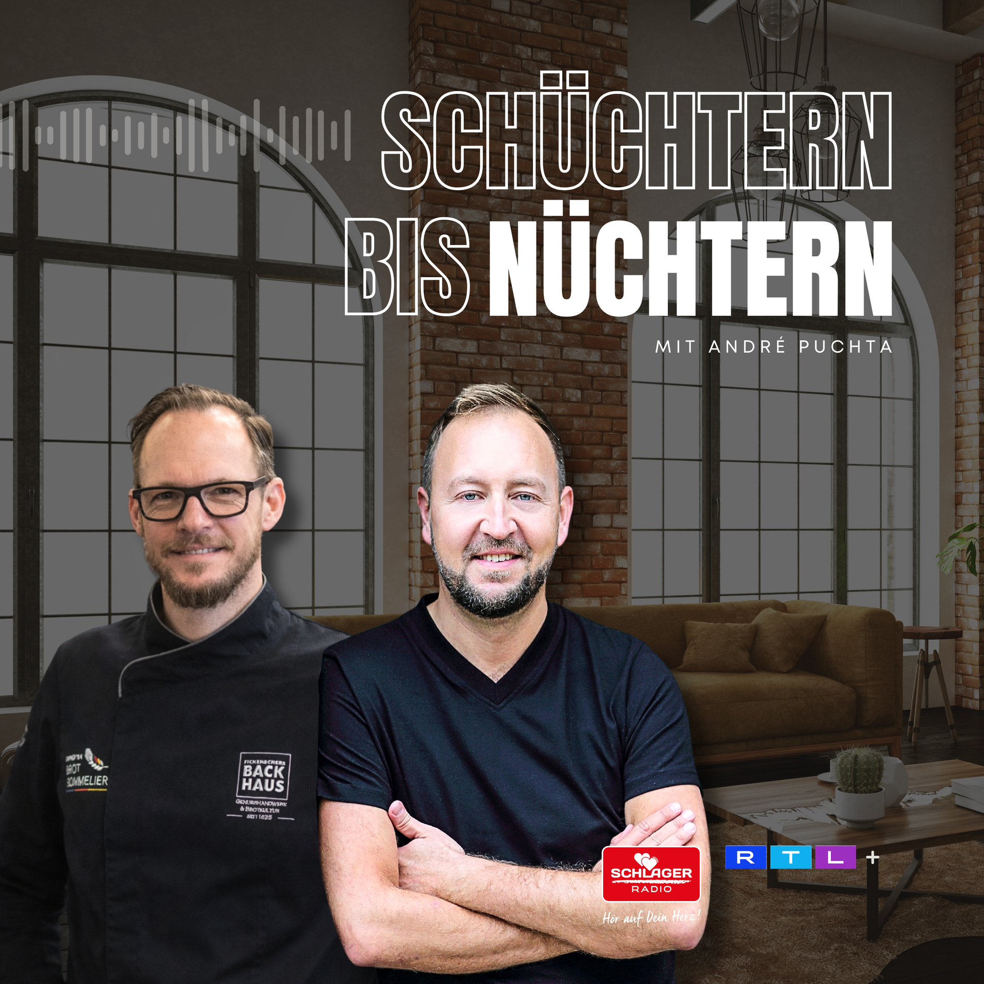 Das Bild zeigt das Cover einer Podcast-Folge von André Puchta.