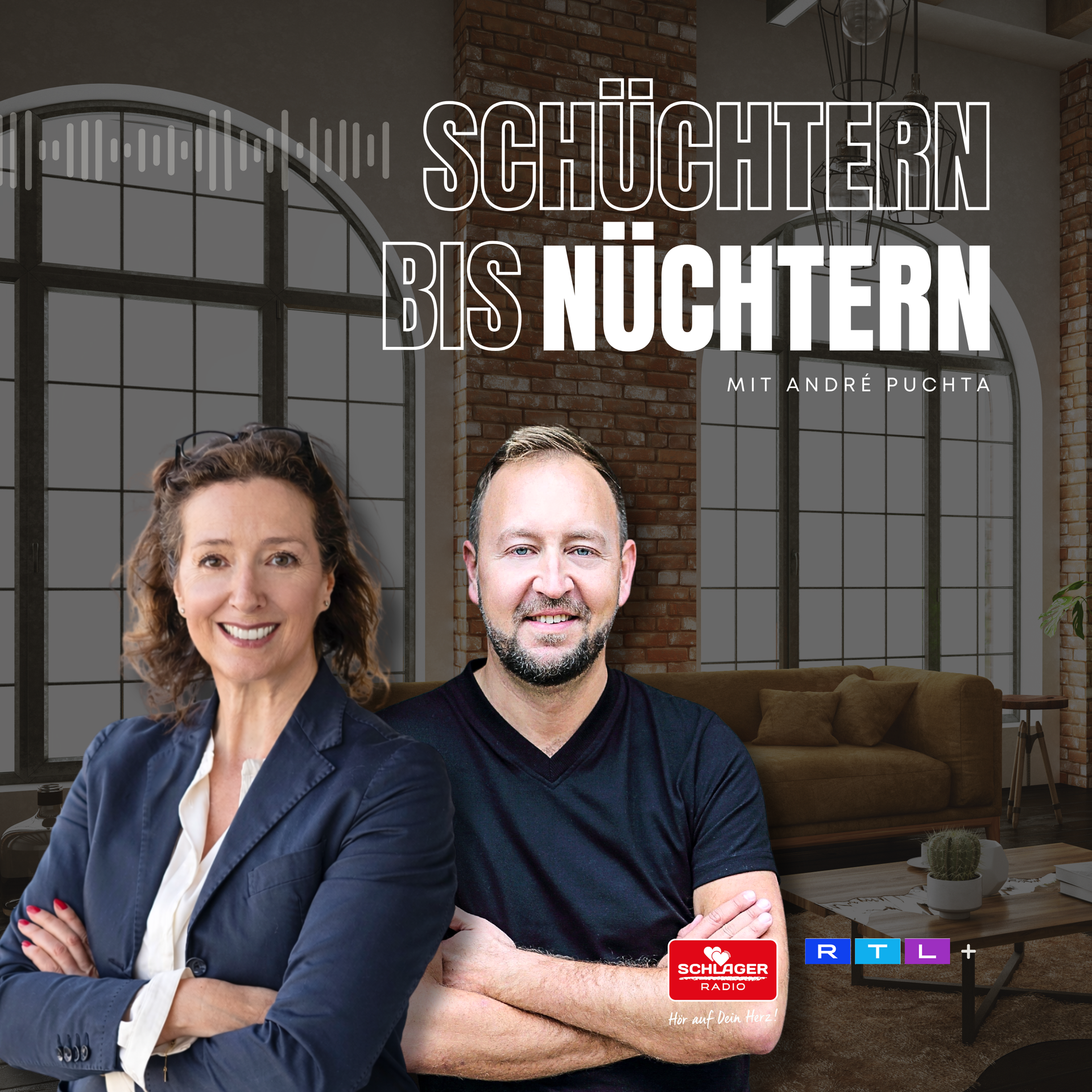 Das Bild zeigt das Cover einer Podcast-Folge von André Puchta.