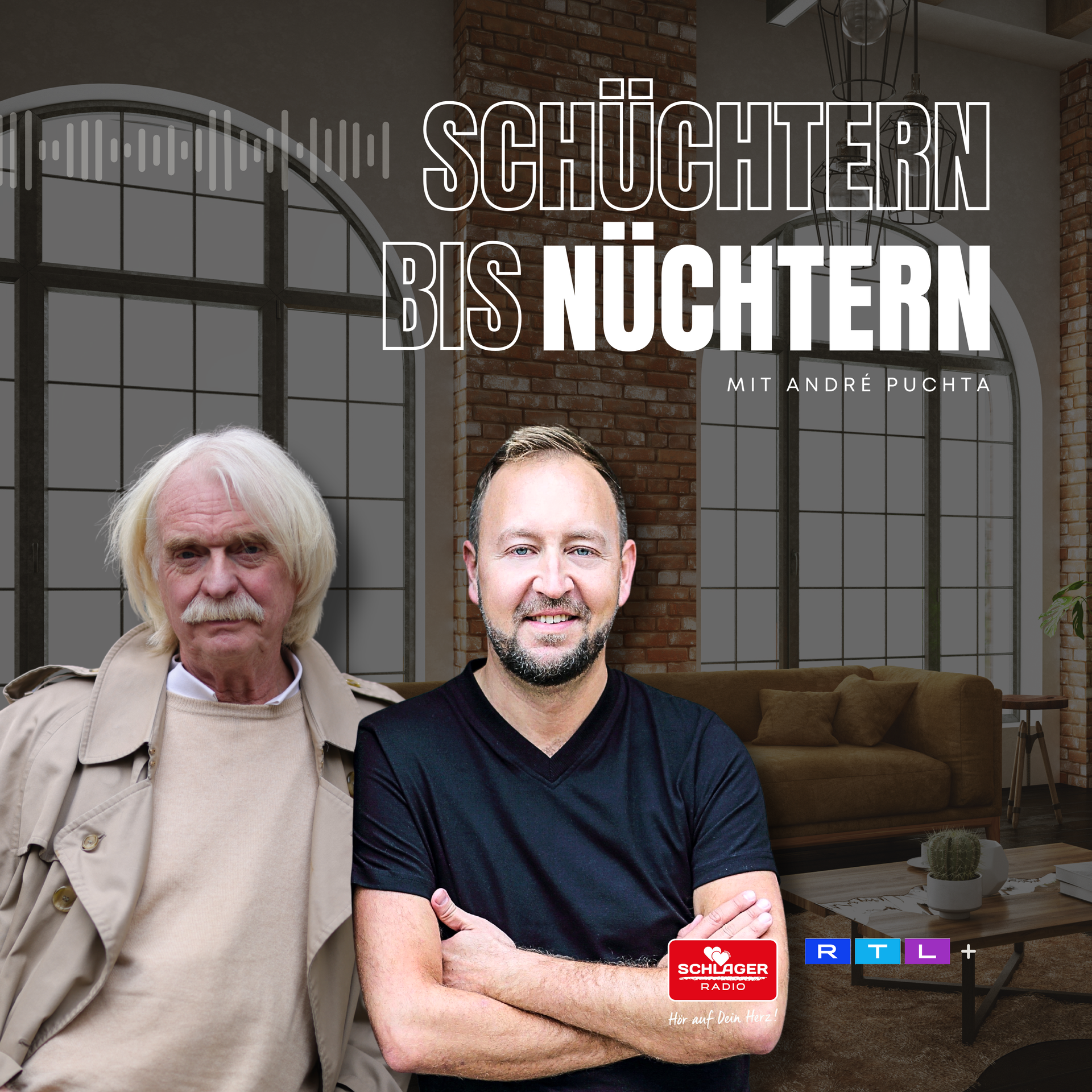 Das Bild zeigt das Cover einer Podcast-Folge von André Puchta.