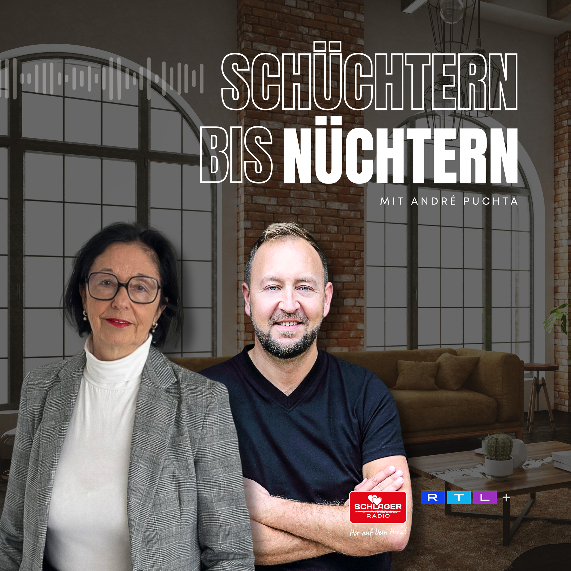 Das Bild zeigt das Cover einer Podcast-Folge von André Puchta.