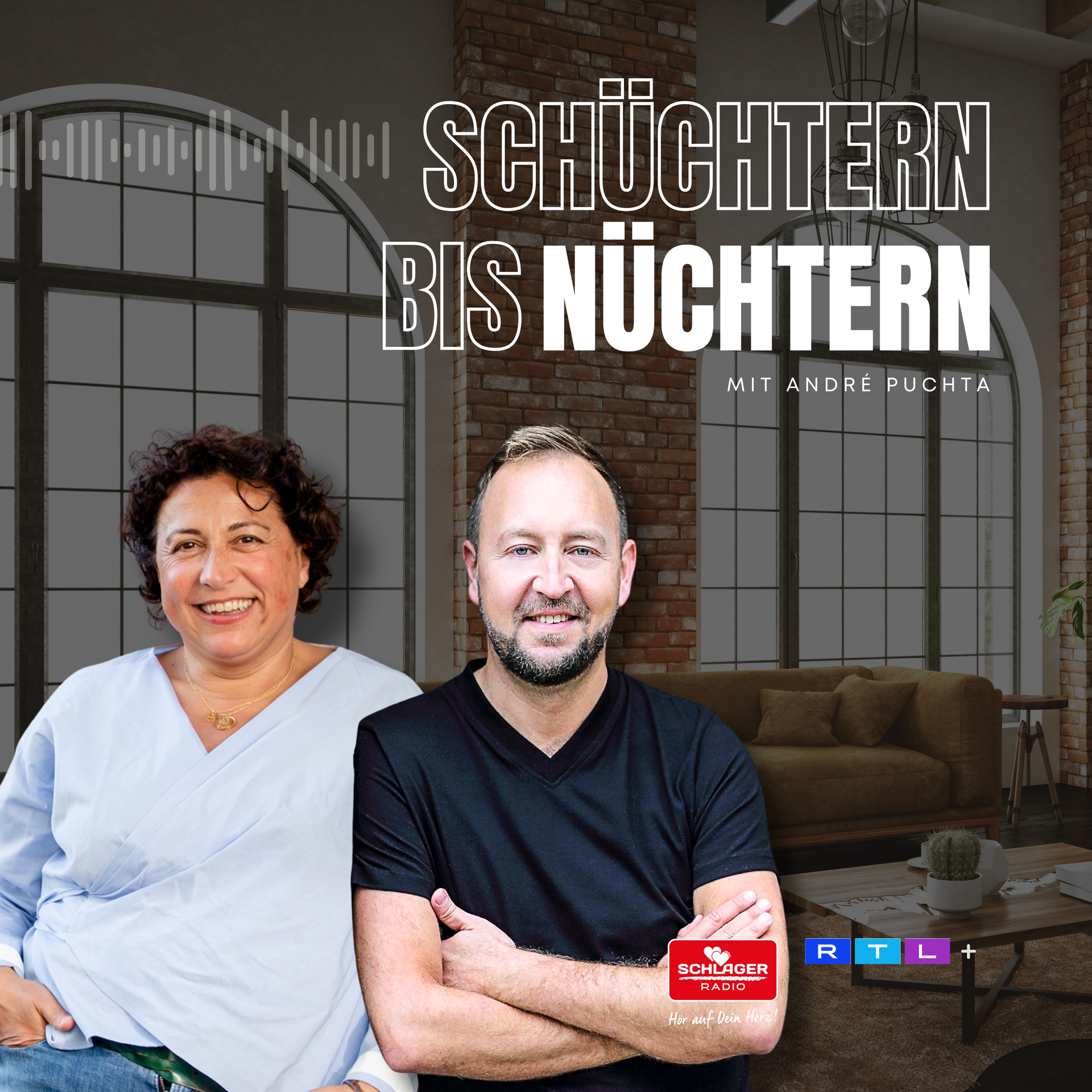 Das Bild zeigt das Cover einer Podcast-Folge von André Puchta.