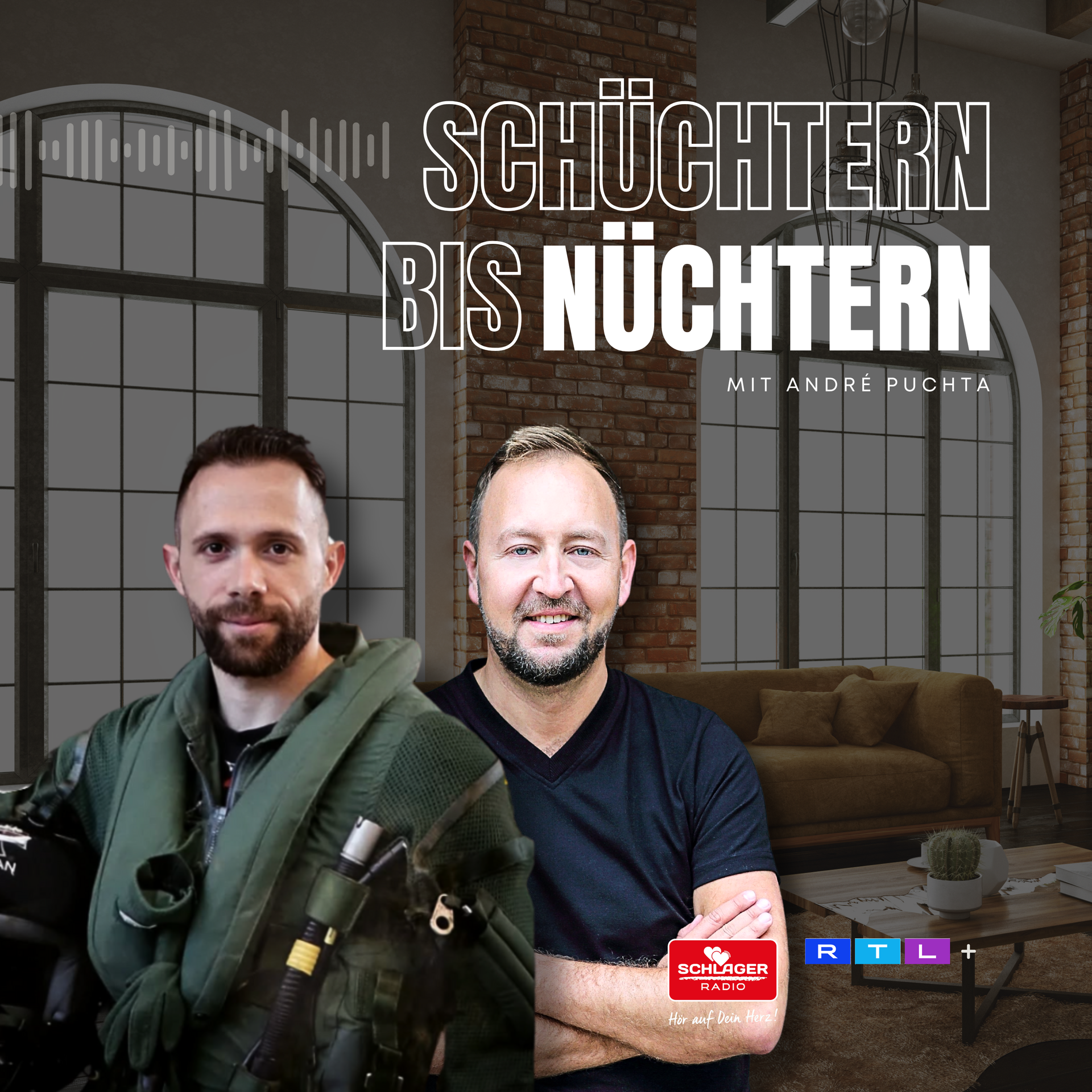 Das Bild zeigt das Cover einer Podcast-Folge von André Puchta.