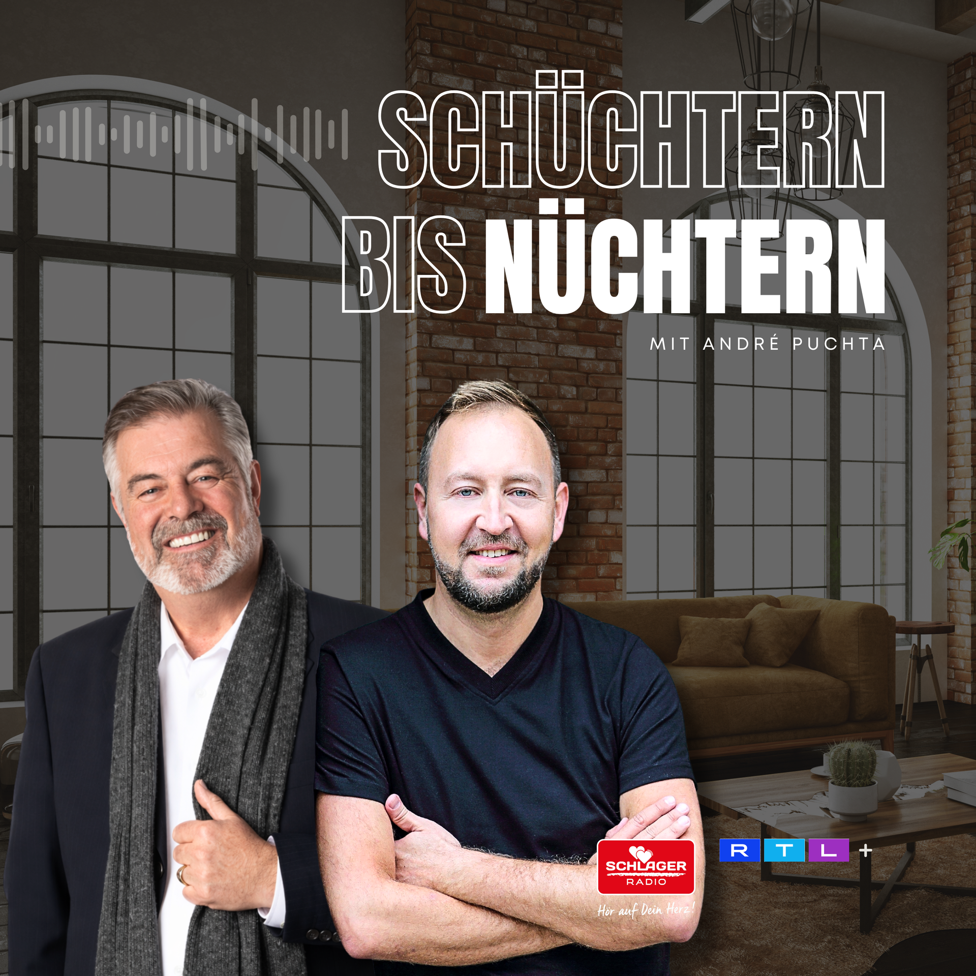 Das Bild zeigt das Cover einer Podcast-Folge von André Puchta.